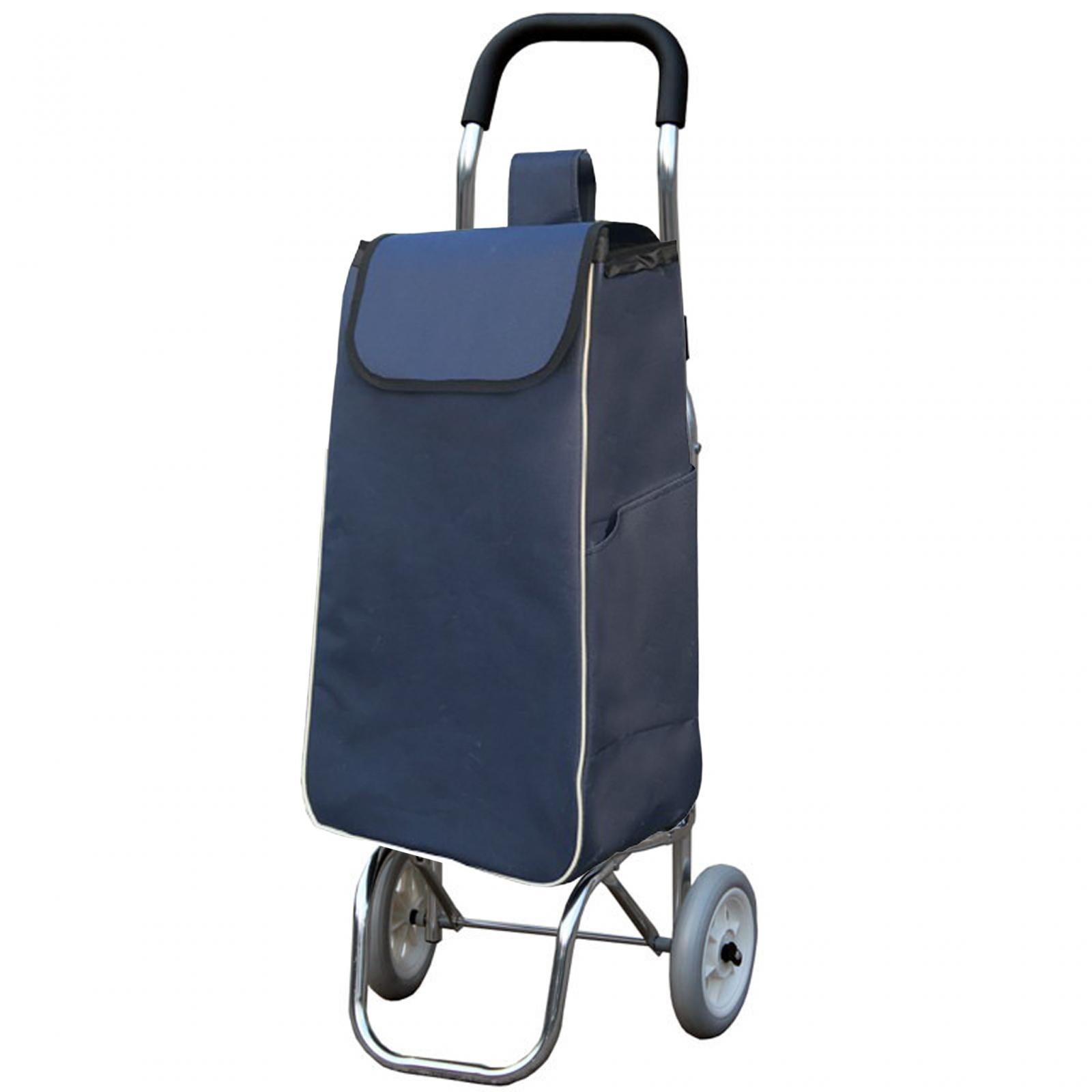 Shopping Cart Replacement Storage Bag Waterproof Durable Lightweight Folding Dark Blue Thickened