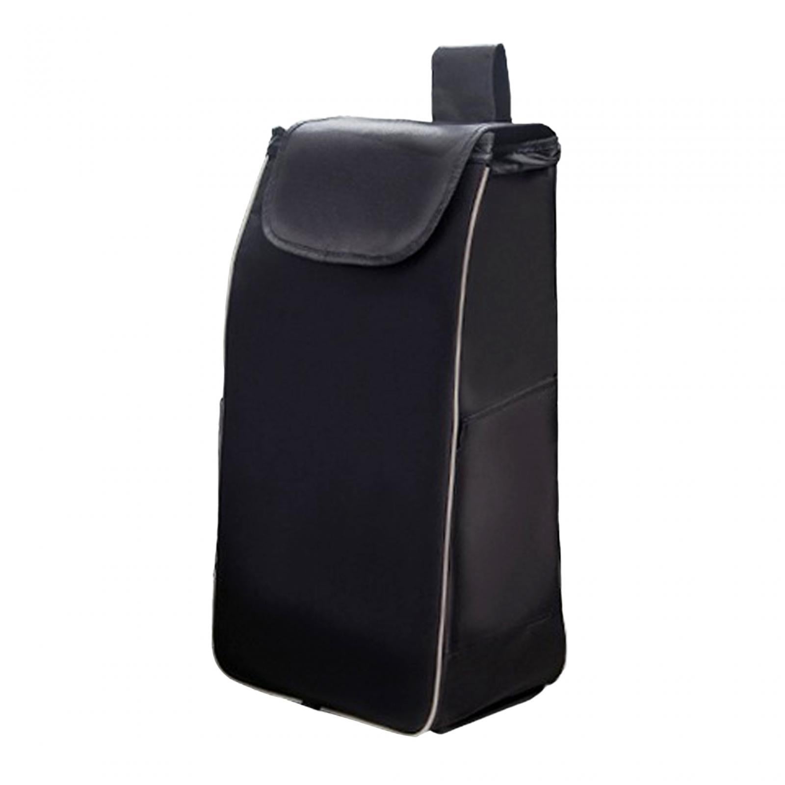 Shopping Cart Replacement Storage Bag Waterproof Durable Lightweight Folding Black Thickened