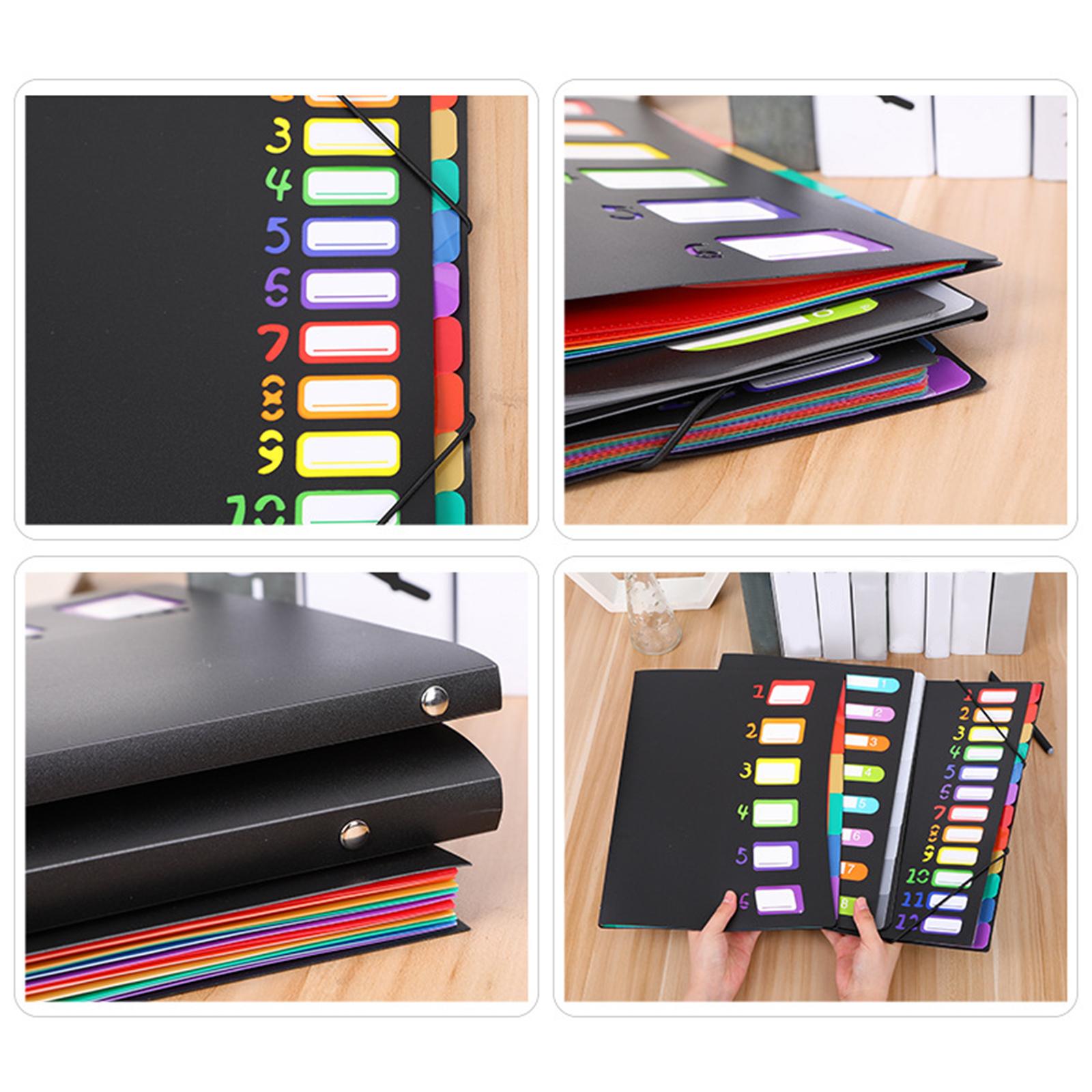 Document Organizer Portable Document Folder A4 for meeting Conference