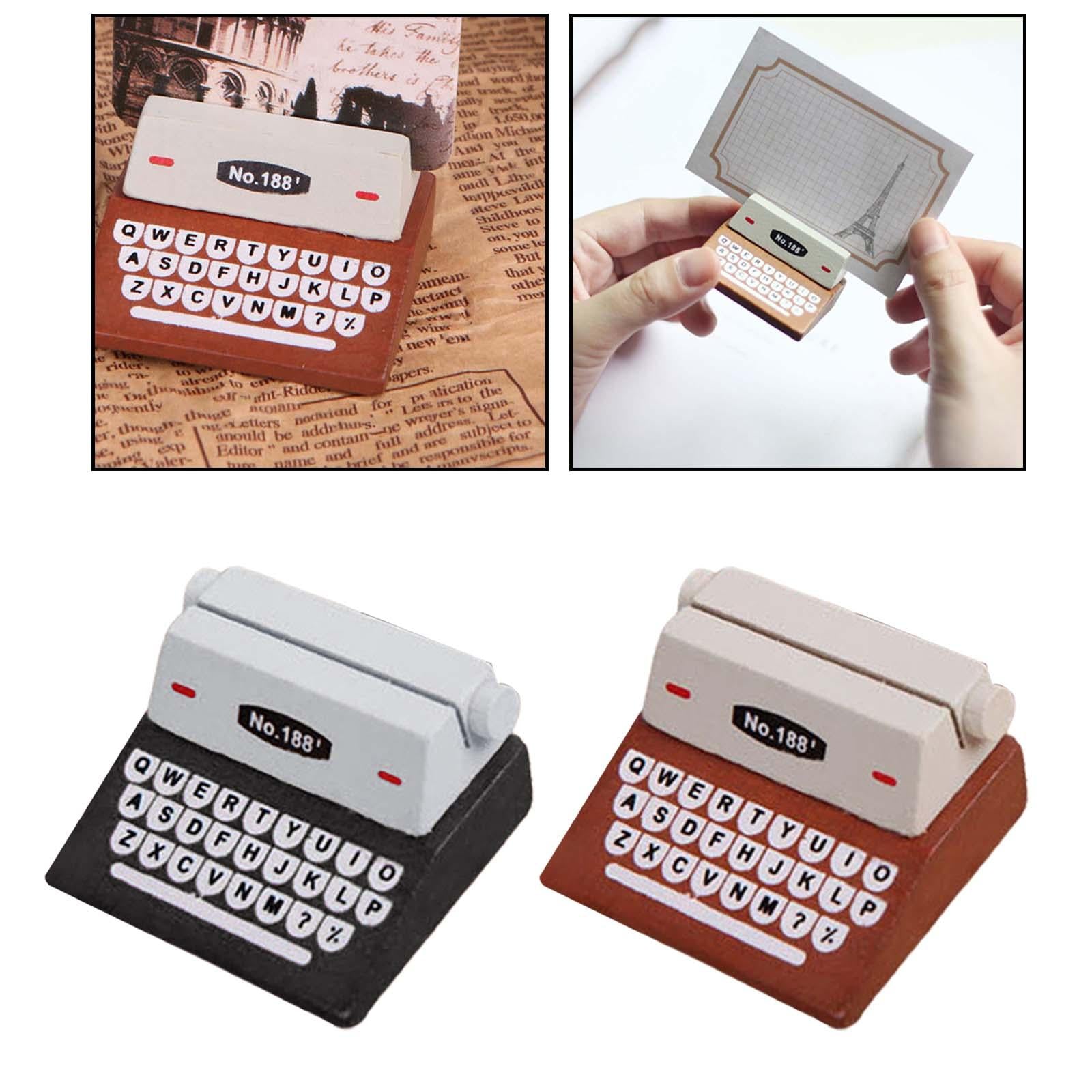 Resin Base Memo Clip Holder Photo Display for Office Supplies Women Men Home Black