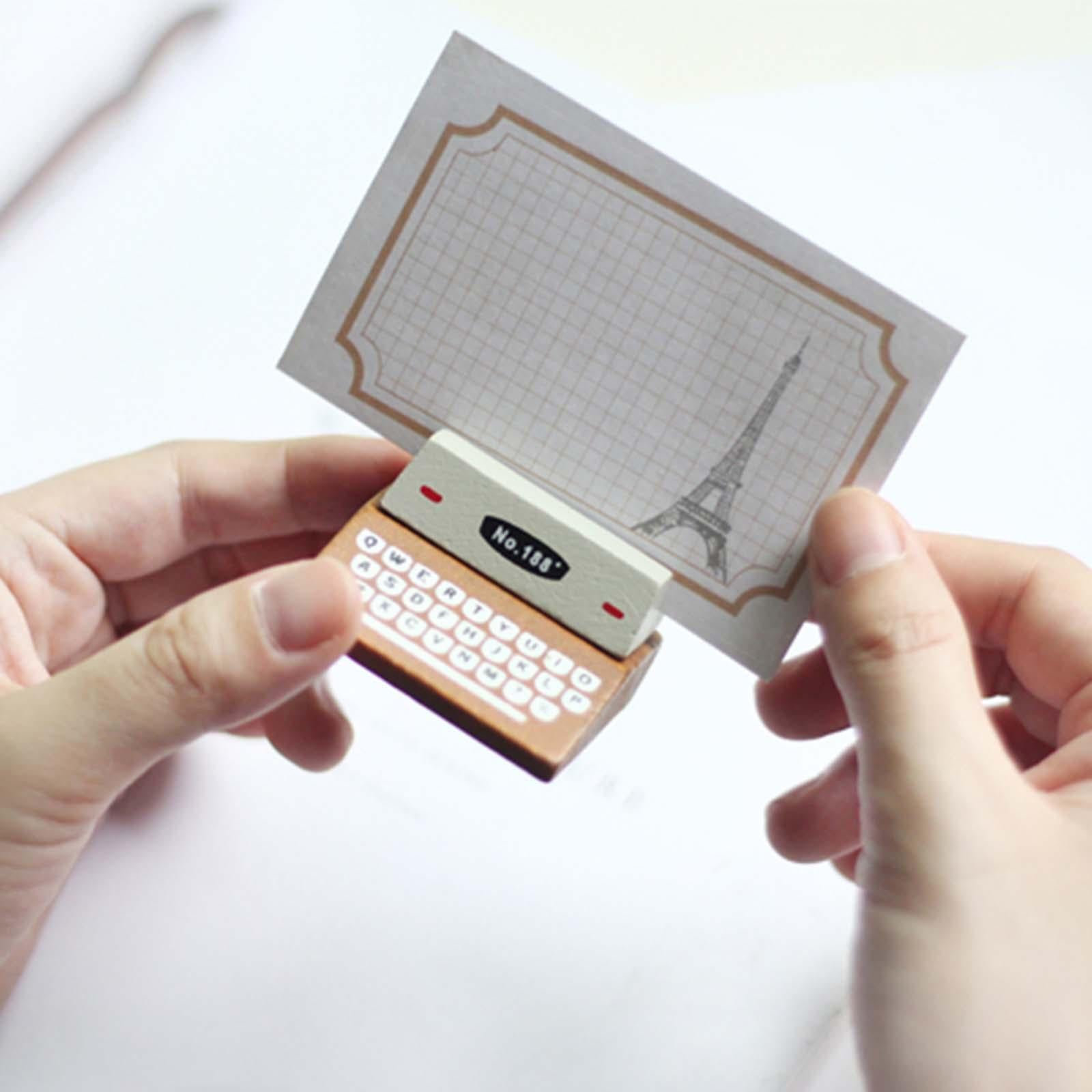 Resin Base Memo Clip Holder Photo Display for Office Supplies Women Men Home Brown