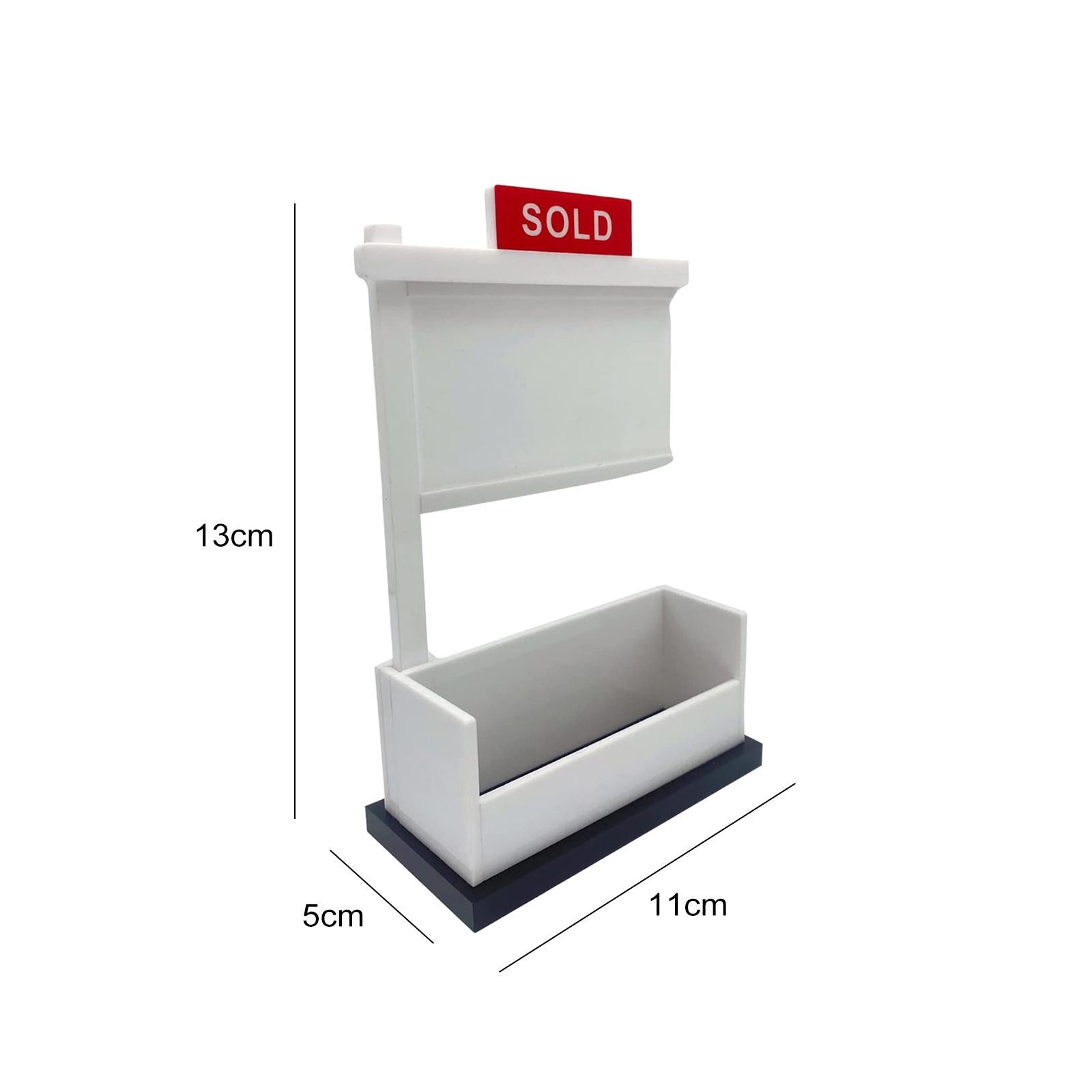 Business Card Stand Business Card Holder for Reception Tabletop Desktop