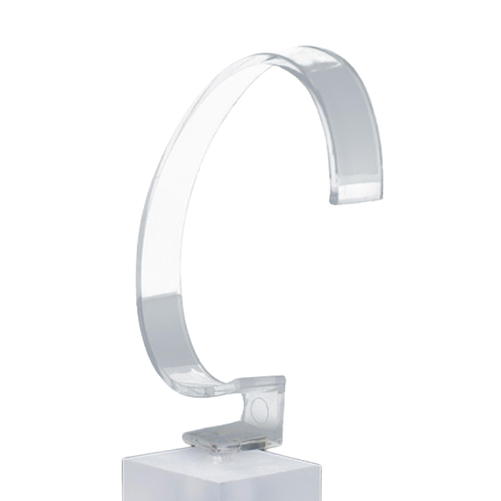 Jewelry Bracelet Watch Display Rack C Shaped Watch Holder White S