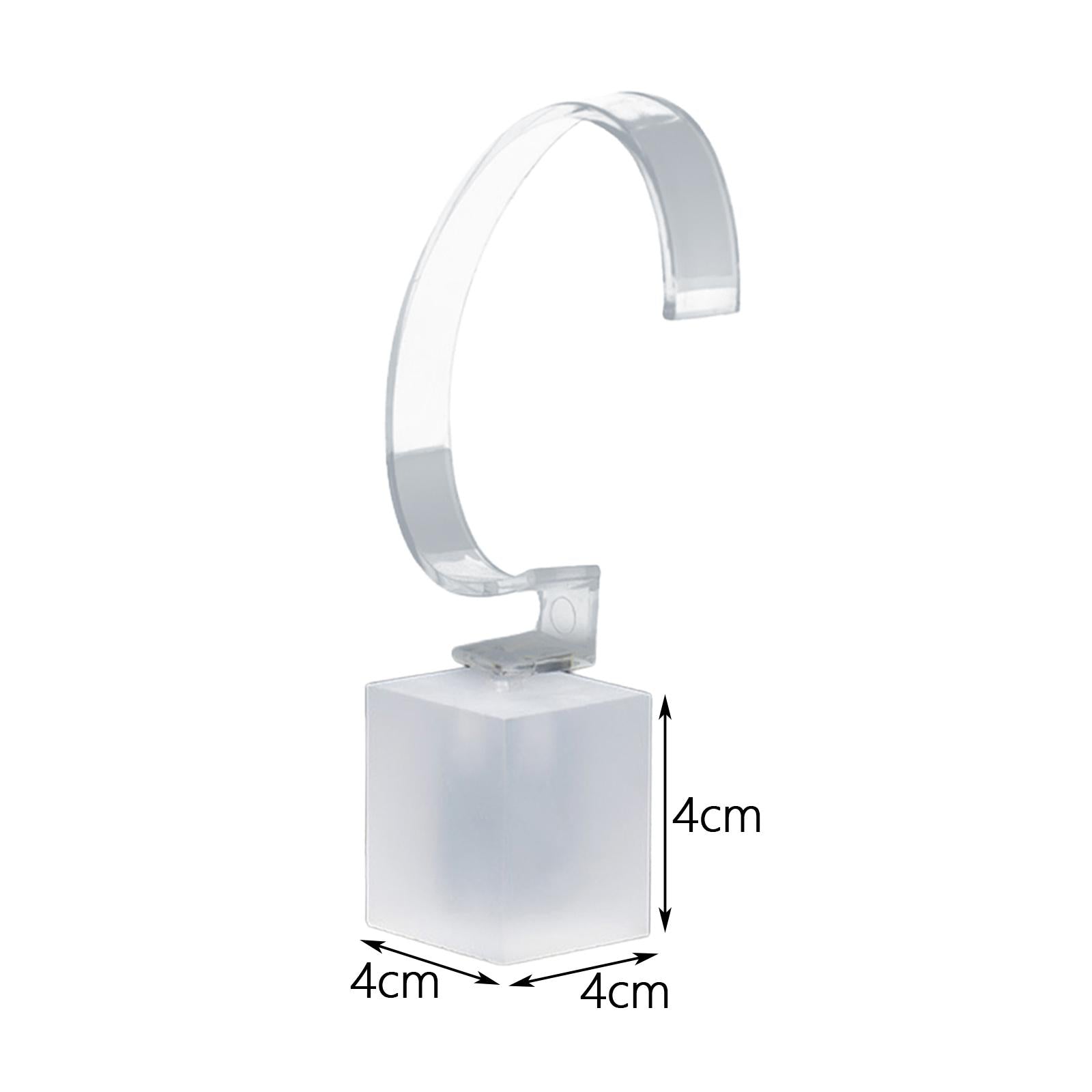 Jewelry Bracelet Watch Display Rack C Shaped Watch Holder White S