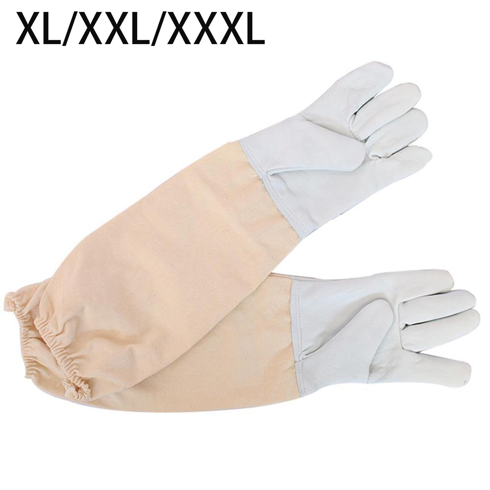 Beekeeping Gloves Vented Beekeeper protected Gloves for Yard Work Adults Men xl