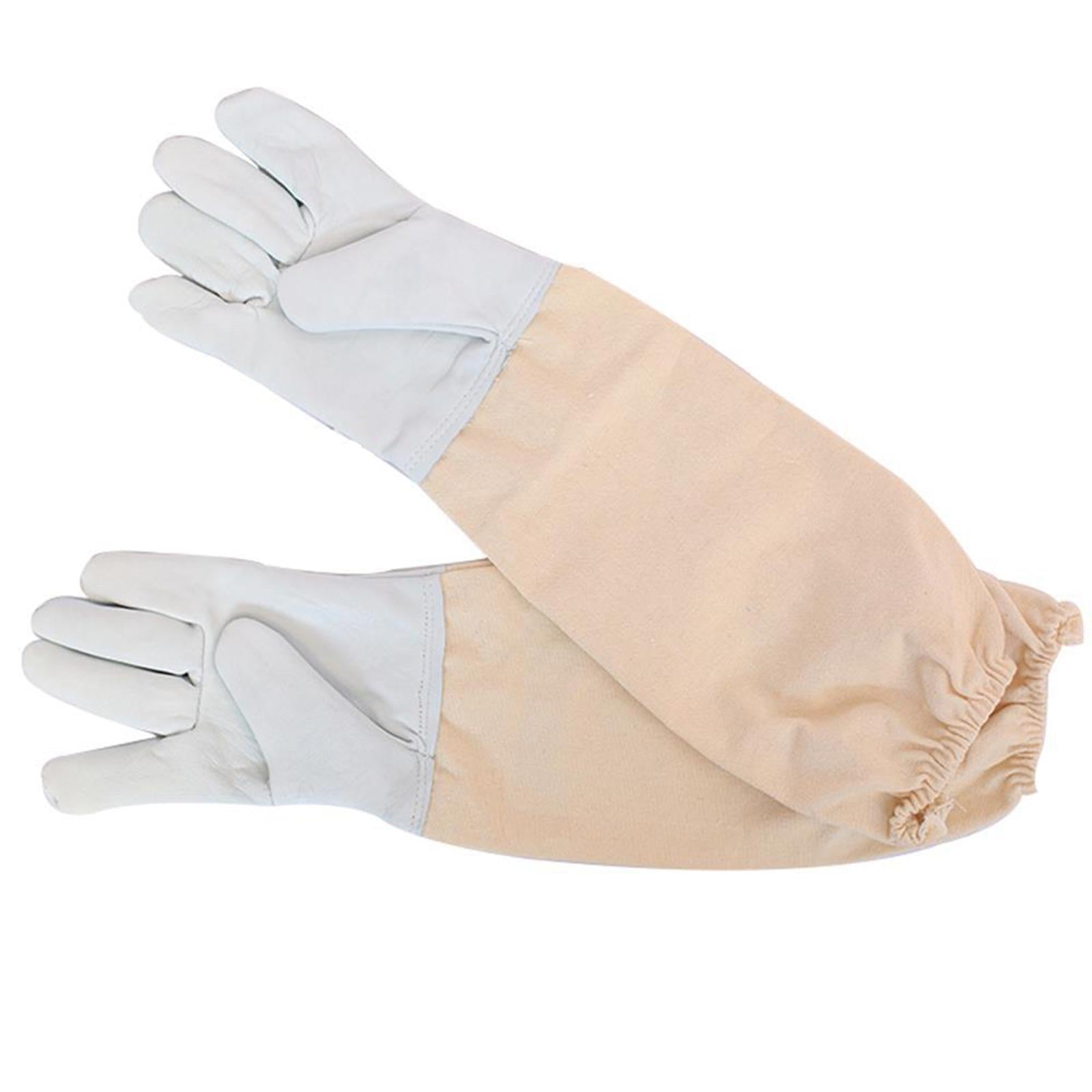 Beekeeping Gloves Vented Beekeeper protected Gloves for Yard Work Adults Men xl