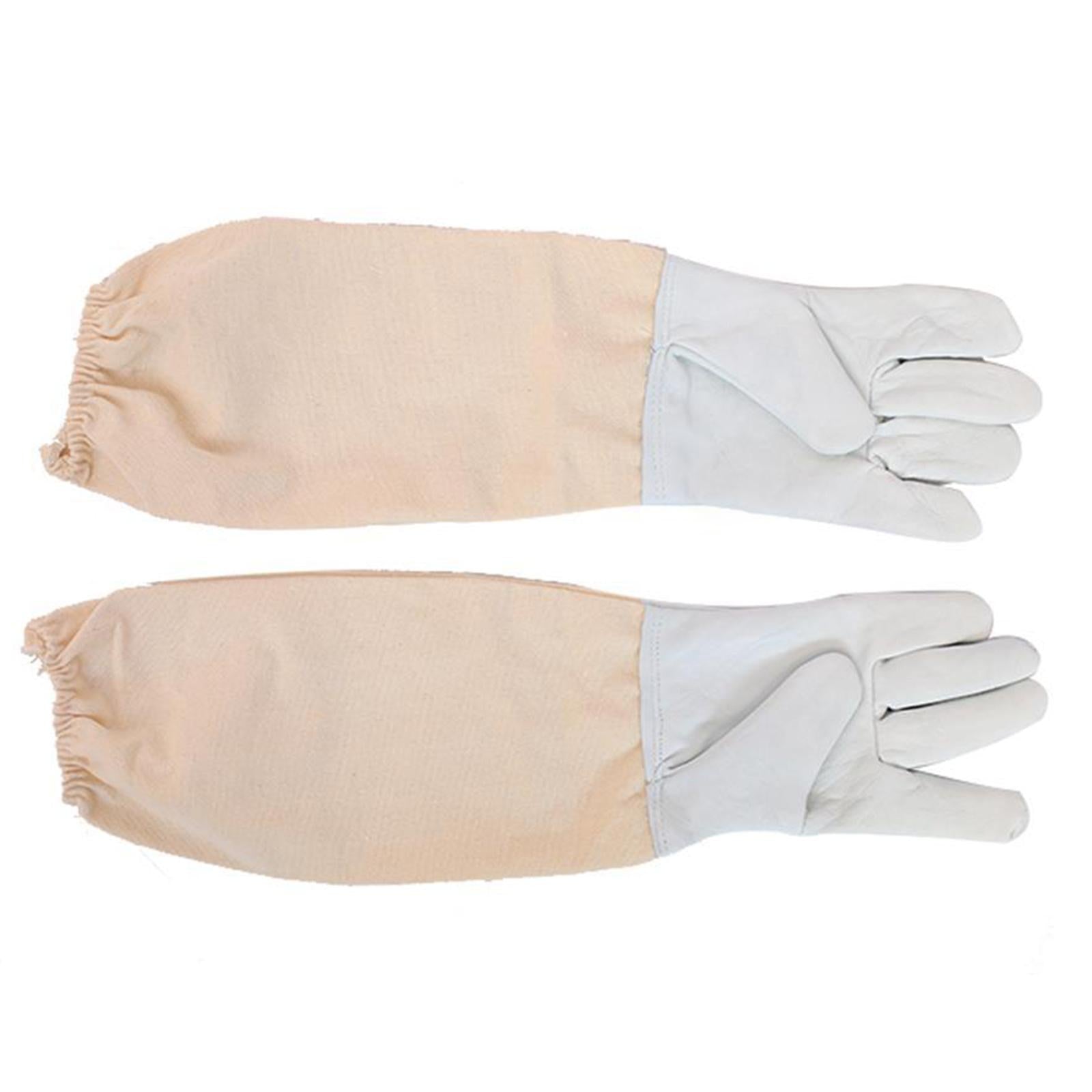 Beekeeping Gloves Vented Beekeeper protected Gloves for Yard Work Adults Men xl