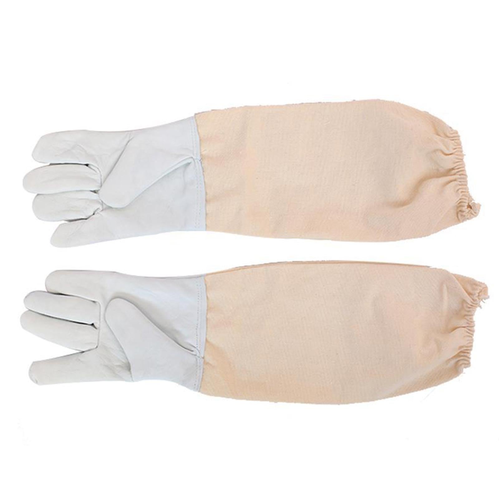 Beekeeping Gloves Vented Beekeeper protected Gloves for Yard Work Adults Men xl