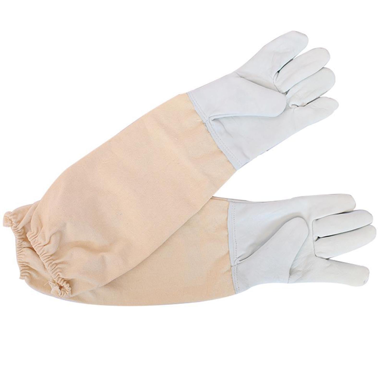 Beekeeping Gloves Vented Beekeeper protected Gloves for Yard Work Adults Men 2xl