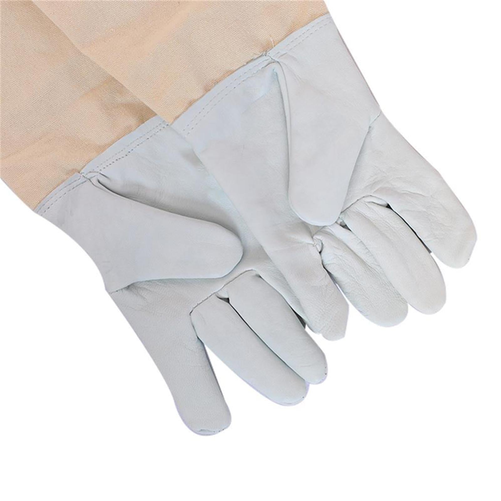 Beekeeping Gloves Vented Beekeeper protected Gloves for Yard Work Adults Men 2xl