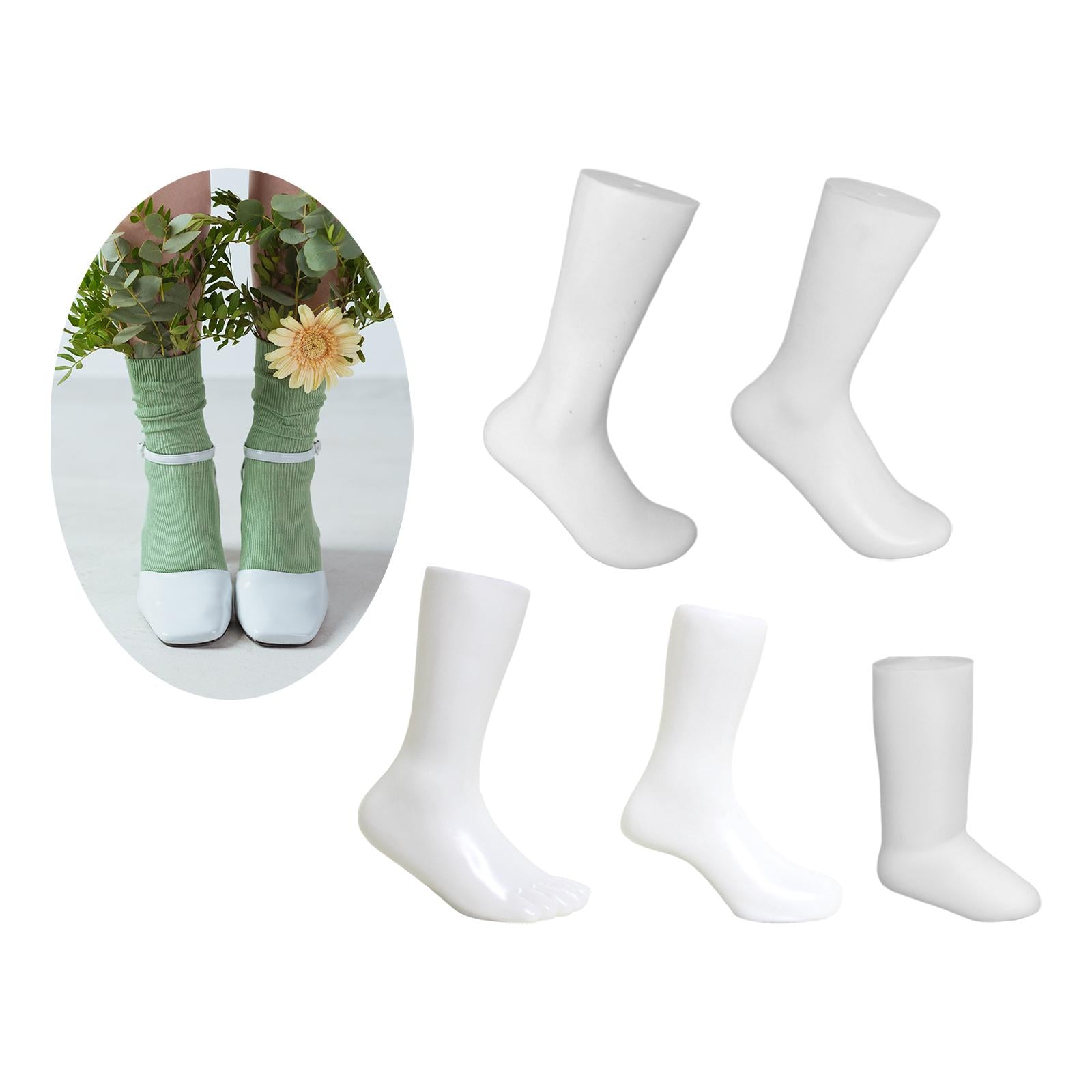 Sock Model Shoes Display Props Foot Sock Display Model for Shop Retail Shoes Man