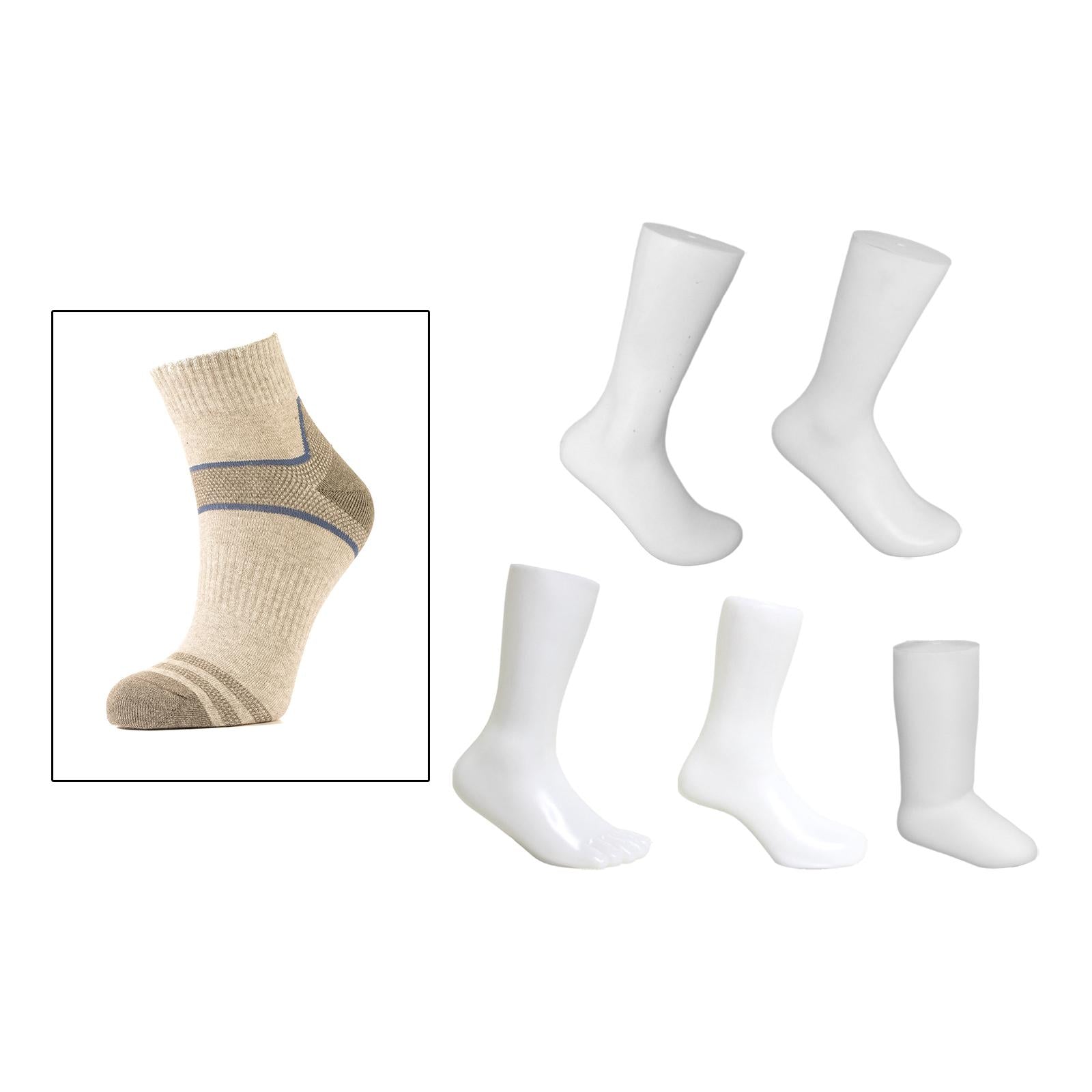 Sock Model Shoes Display Props Foot Sock Display Model for Shop Retail Shoes Man