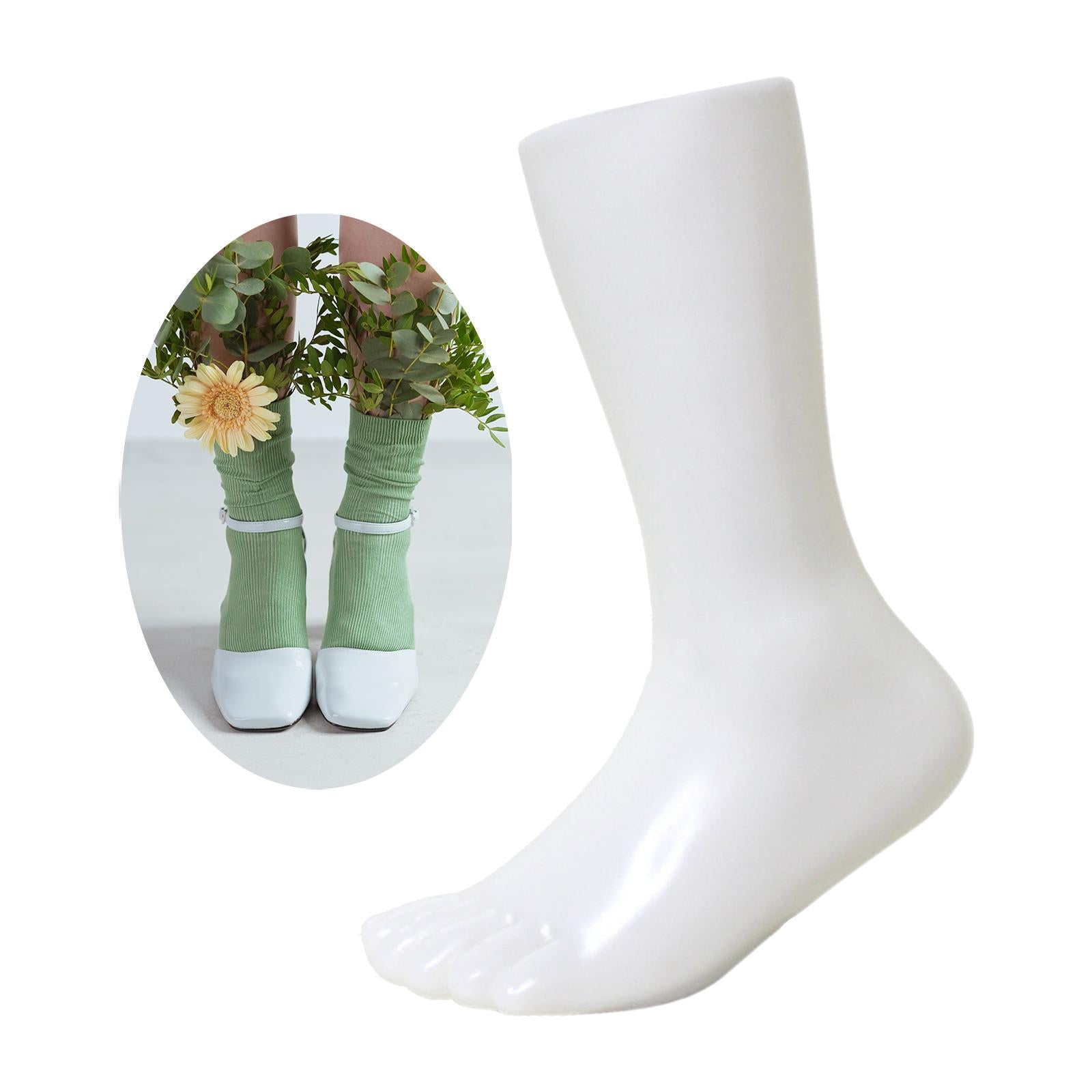 Sock Model Shoes Display Props Foot Sock Display Model for Shop Retail Shoes Children Large