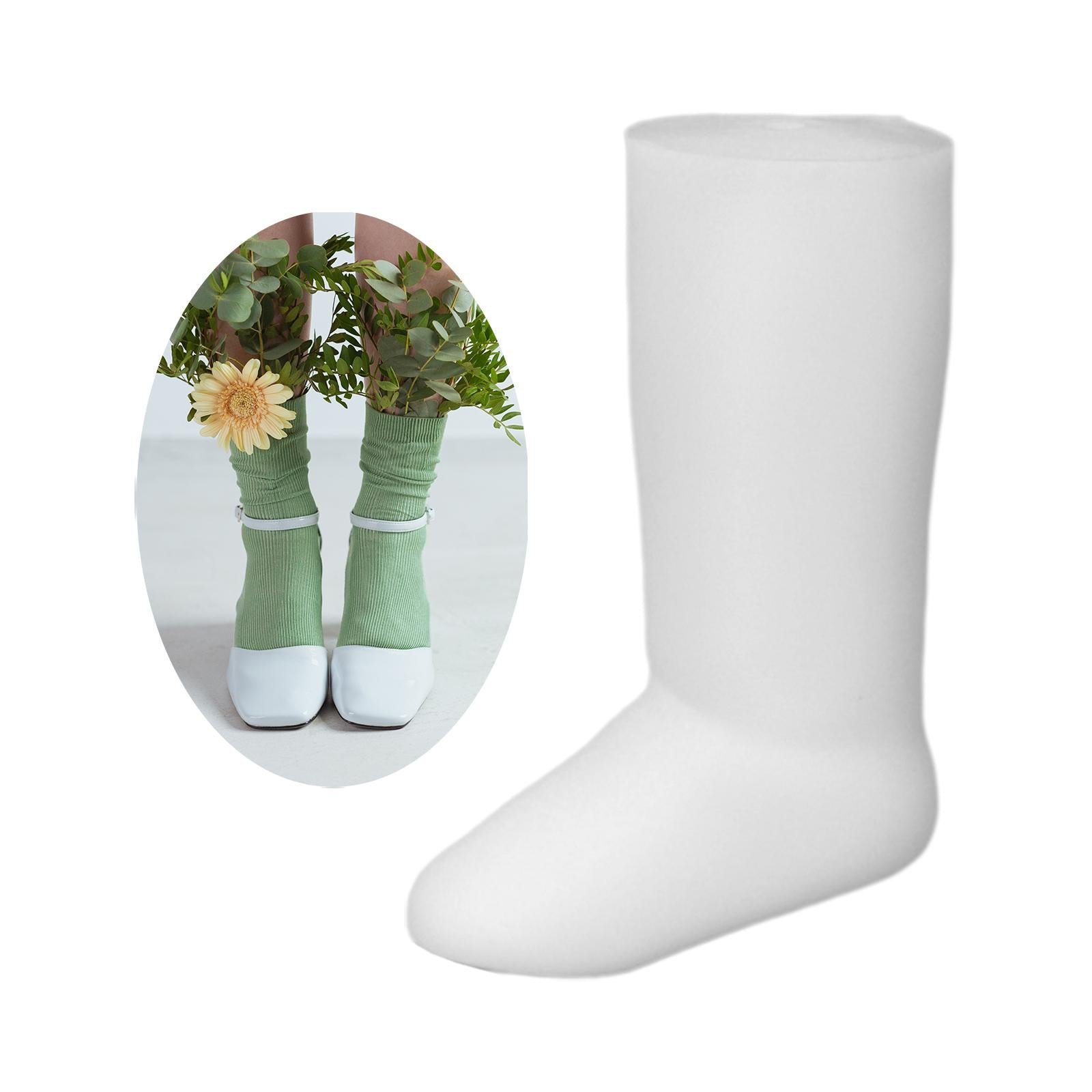 Sock Model Shoes Display Props Foot Sock Display Model for Shop Retail Shoes Infants