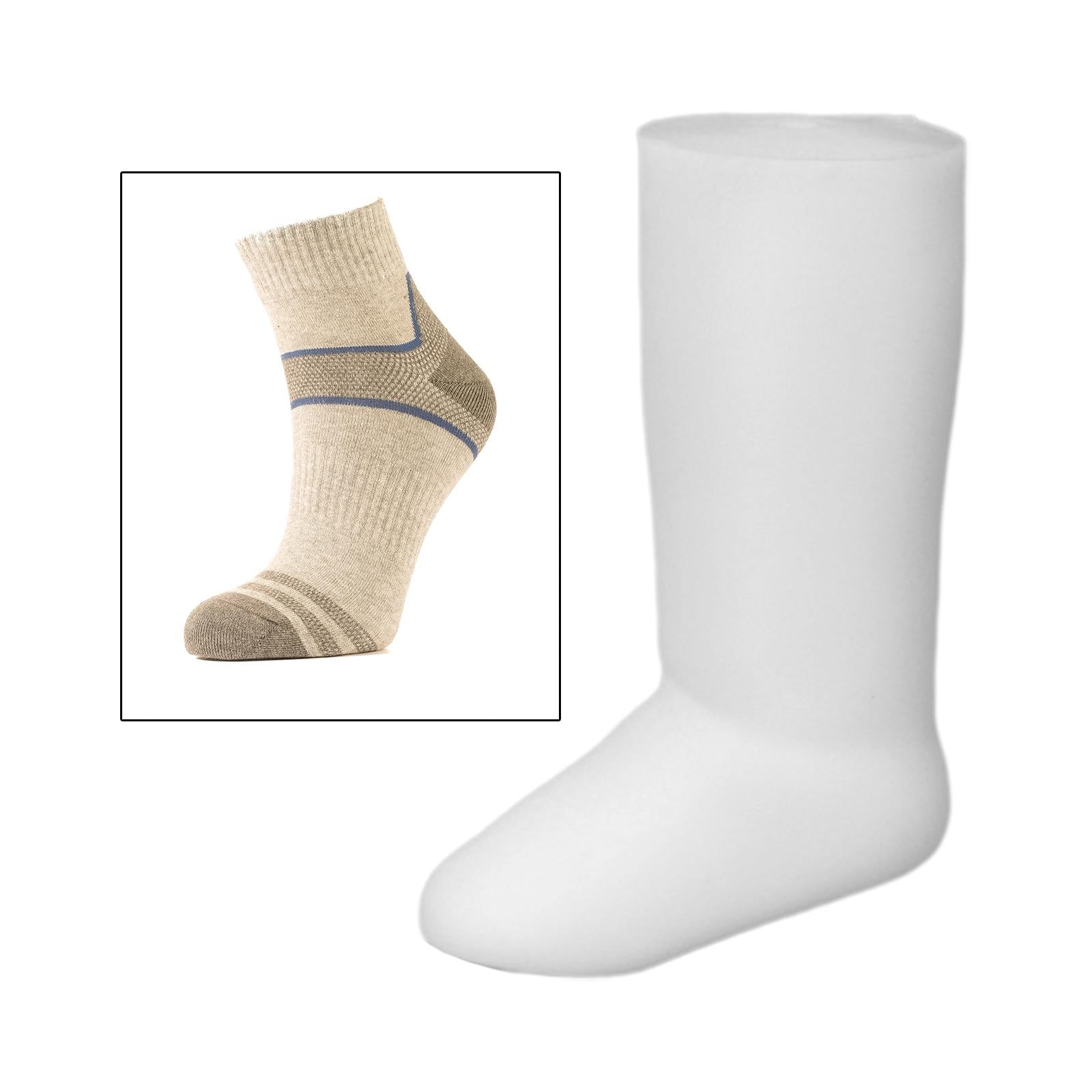 Sock Model Shoes Display Props Foot Sock Display Model for Shop Retail Shoes Infants