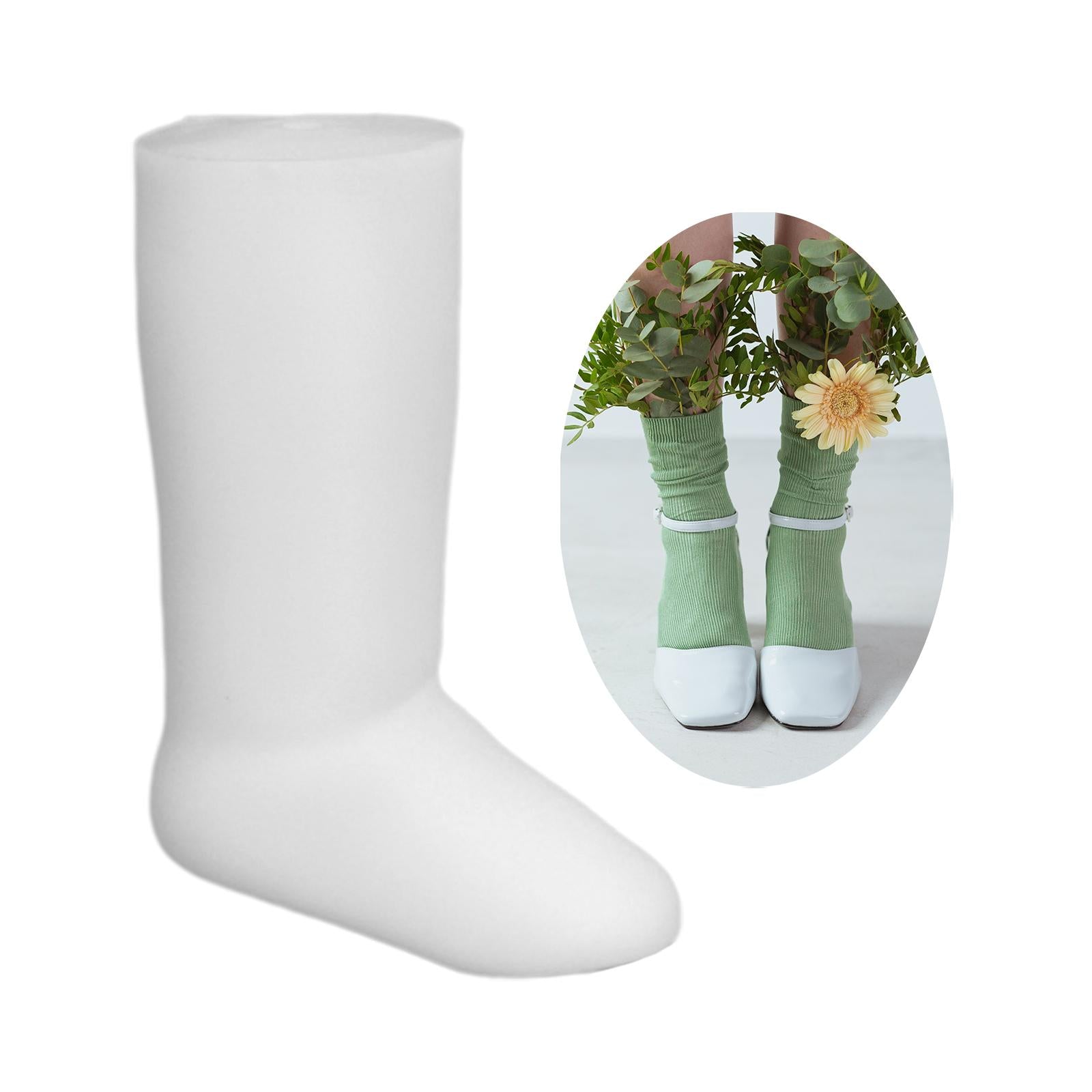 Sock Model Shoes Display Props Foot Sock Display Model for Shop Retail Shoes Infants