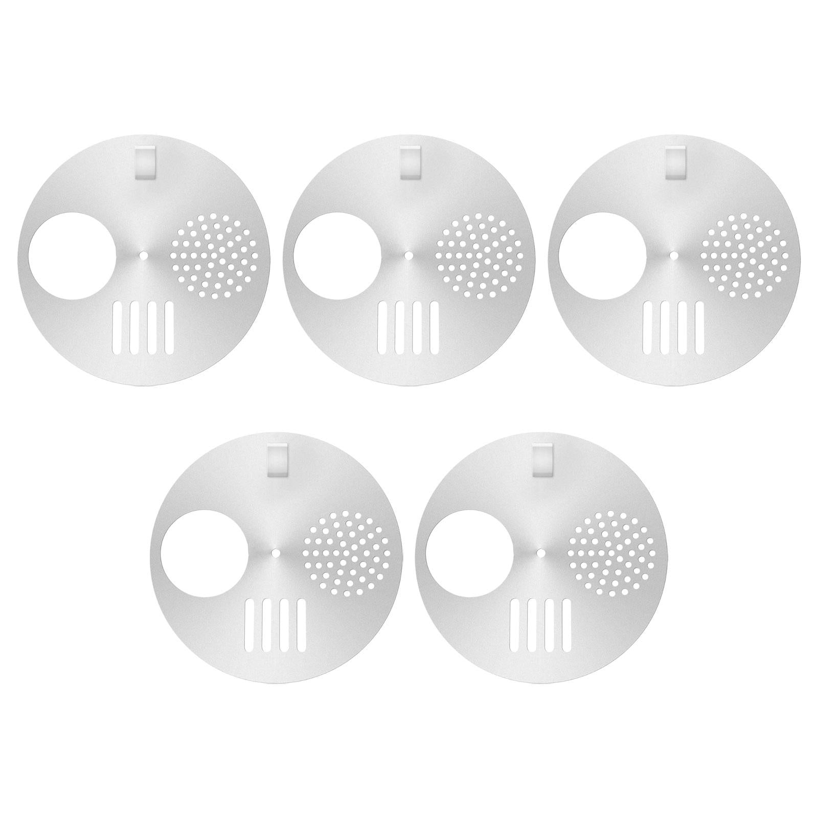 5x Metal Bee Hive Box Door Disc Anti Escape Rotating Protective Beehive Door