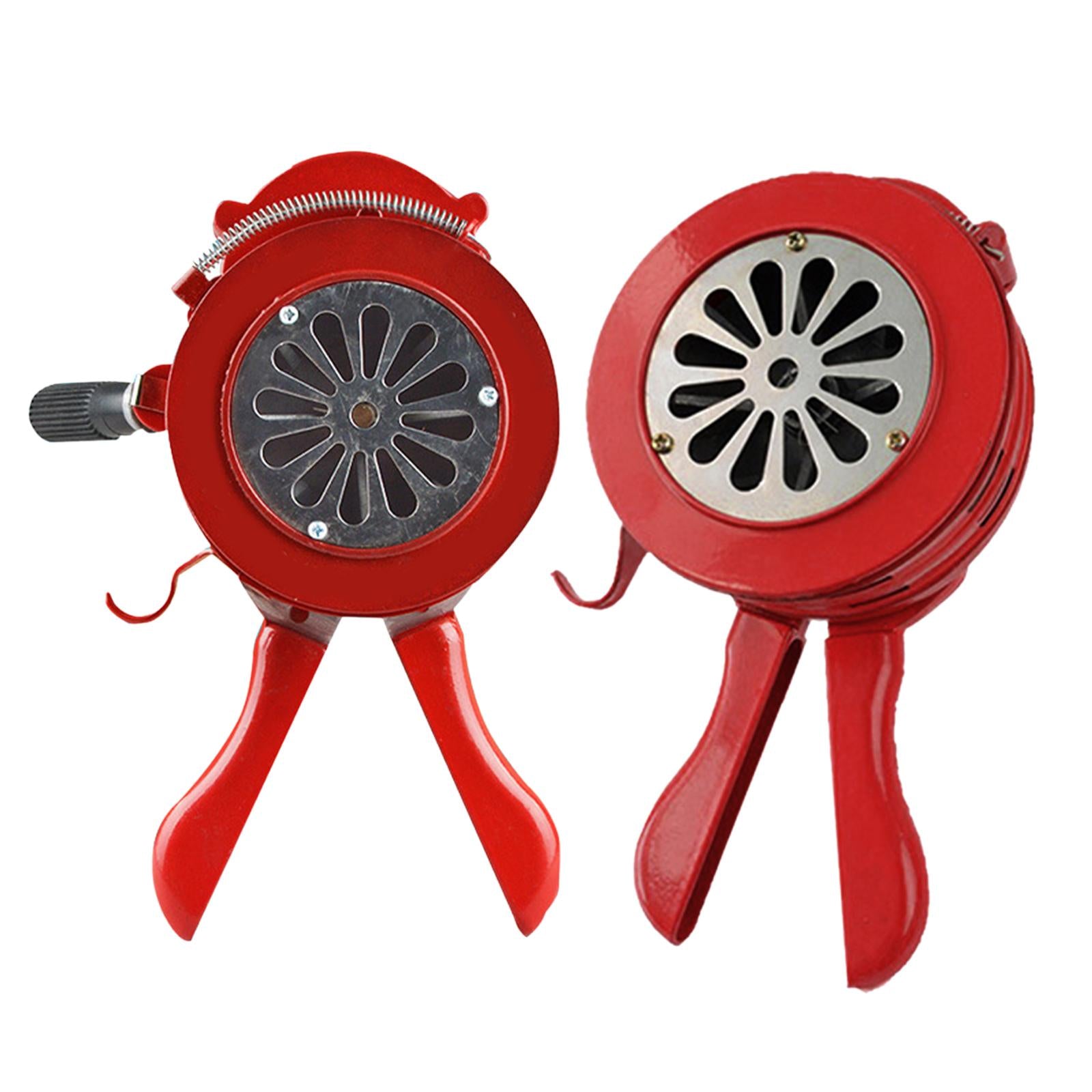 Manual Hand Crank Loud 550Hz Air ALARMS Alarm for Factories Port Flood Control Red