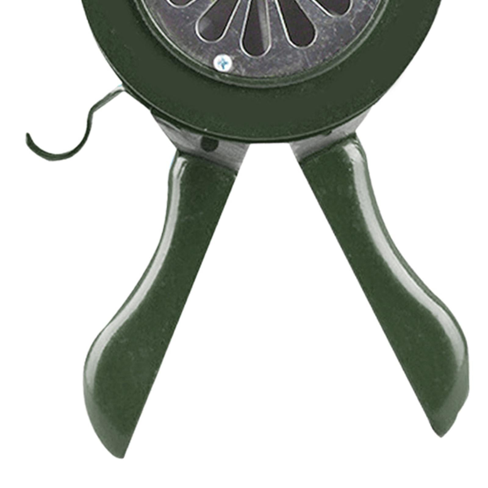 Manual Hand Crank Loud 550Hz Air ALARMS Alarm for Factories Port Flood Control Green