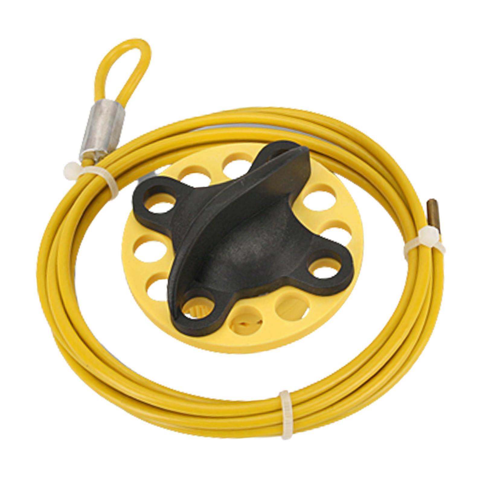 Adjustable Lockout Cable Safety Cable Lock for Disconnect Switches Equipment