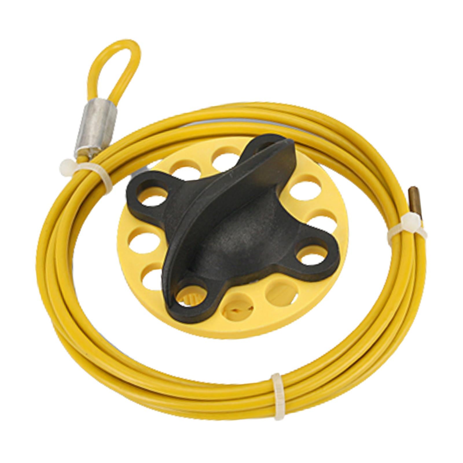 Adjustable Lockout Cable Safety Cable Lock for Disconnect Switches Equipment