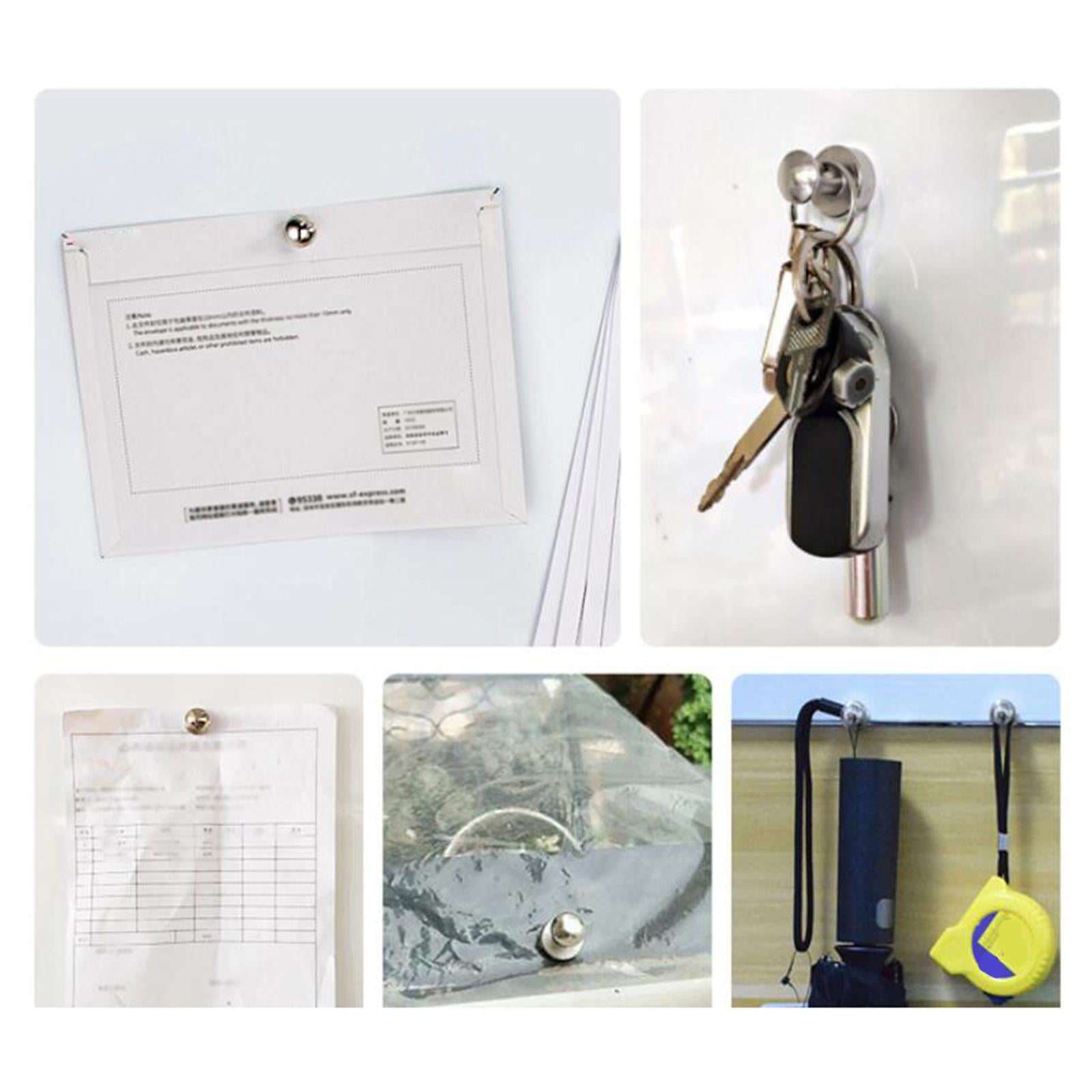 Magnetic Push Pins Portable Magnetic Photos Push Pins for Kitchen Refrigerator