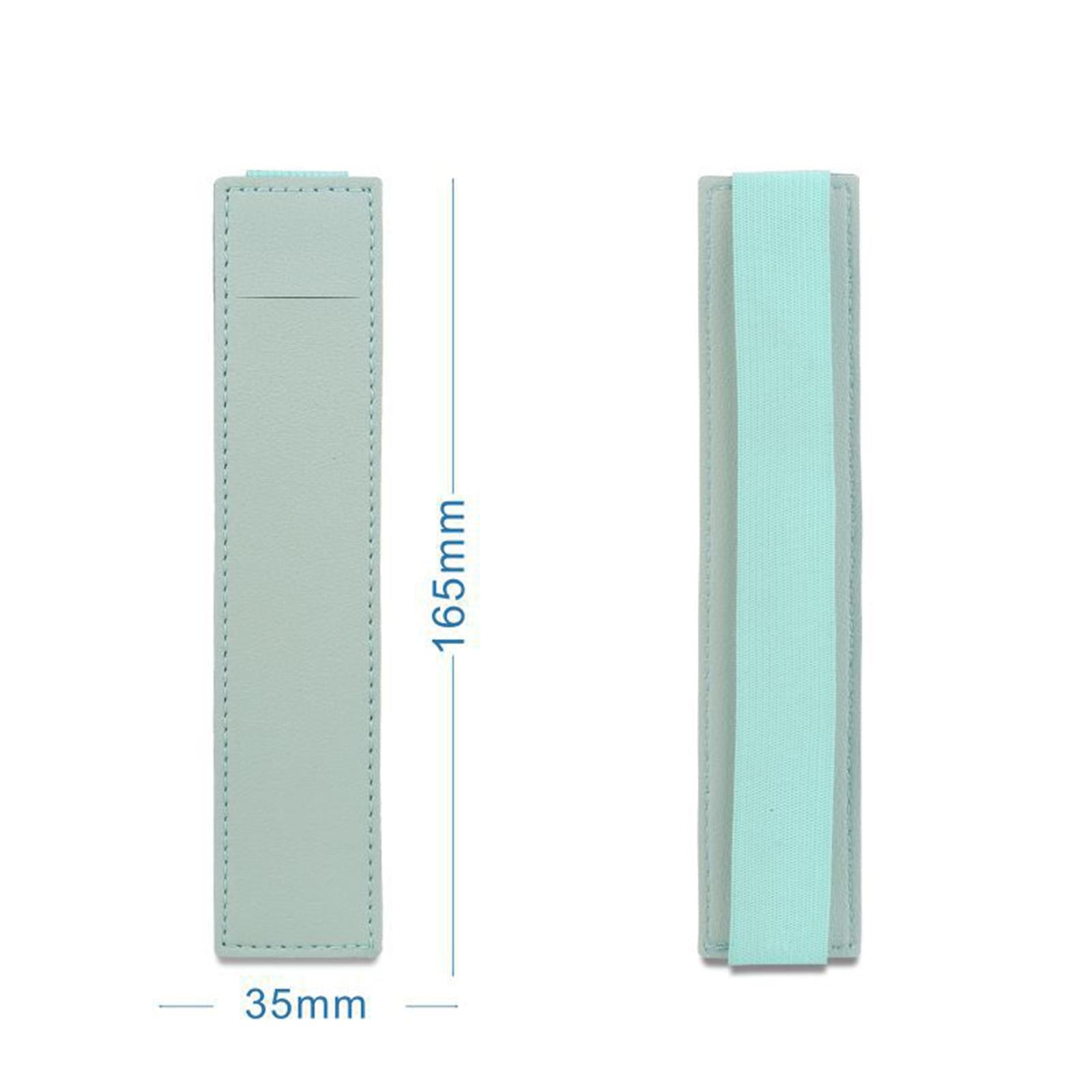 Elastic Band Pen Holder Pen Sleeve for Hardcover Journals Planners Notebooks Light Blue