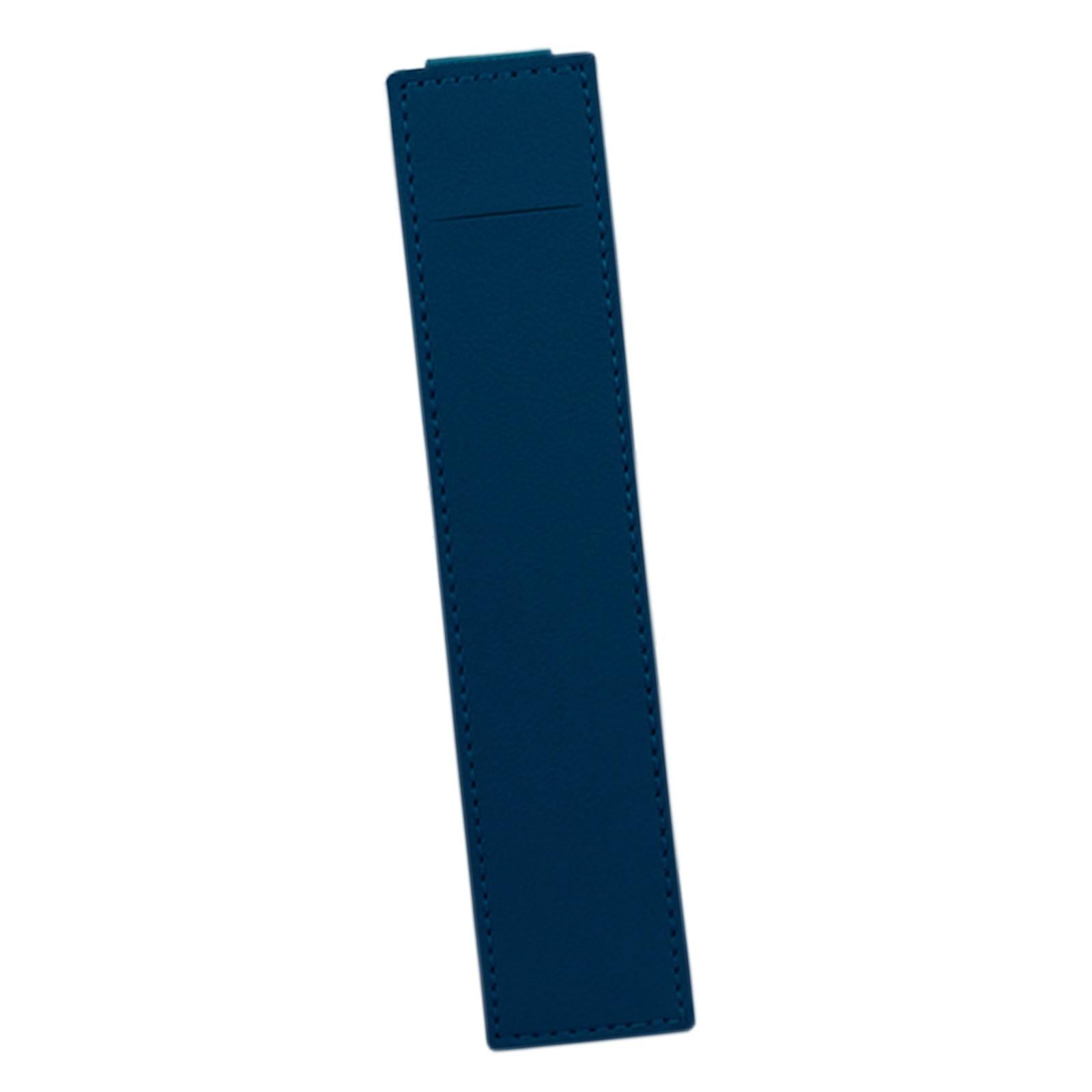 3xElastic Band Pen Holder Pen Sleeve for Hardcover Journals Planners Notebooks Dark Blue