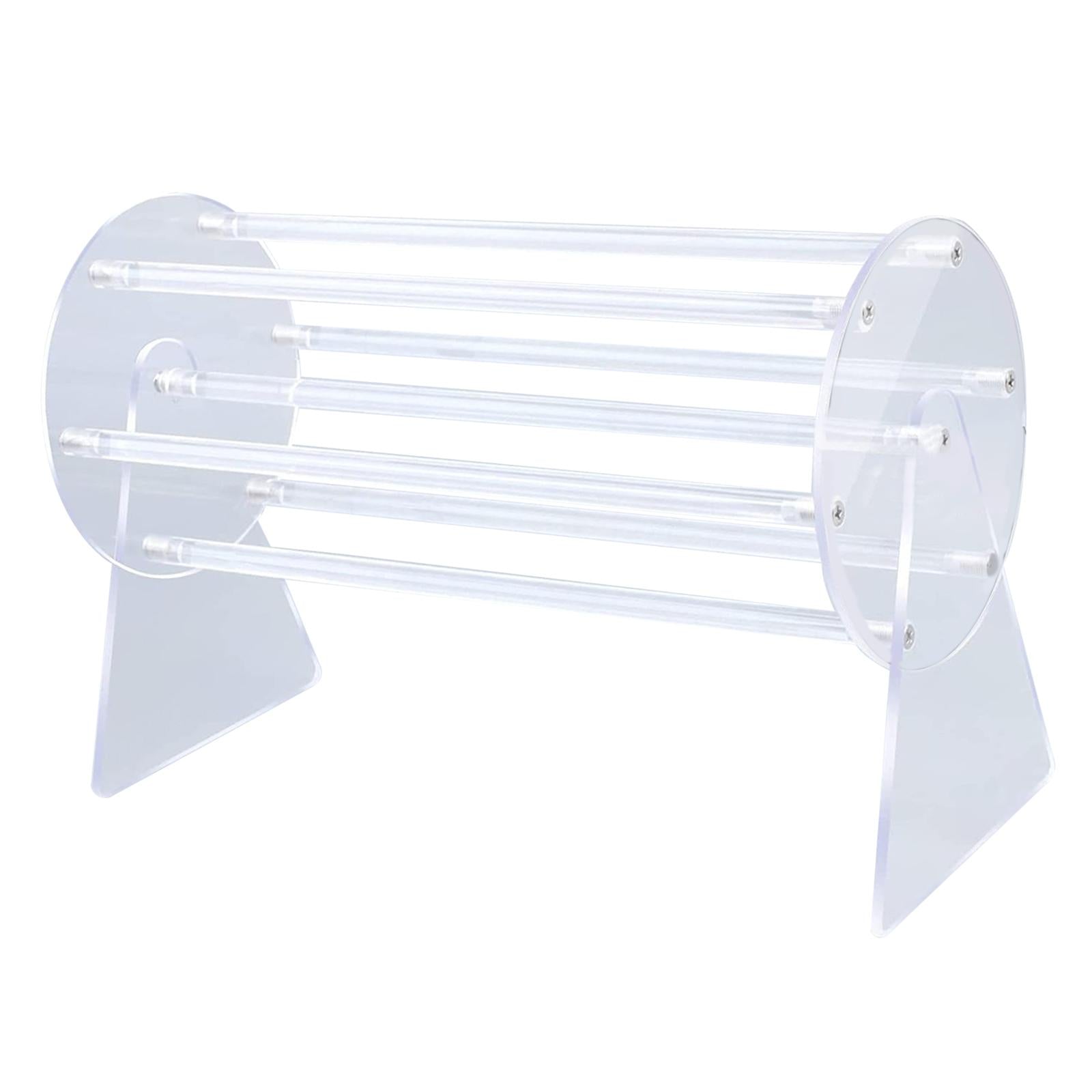 Hair Clip Storage Rack Clear Sturdy Hair Hoop Organizer for Bangles Necklace