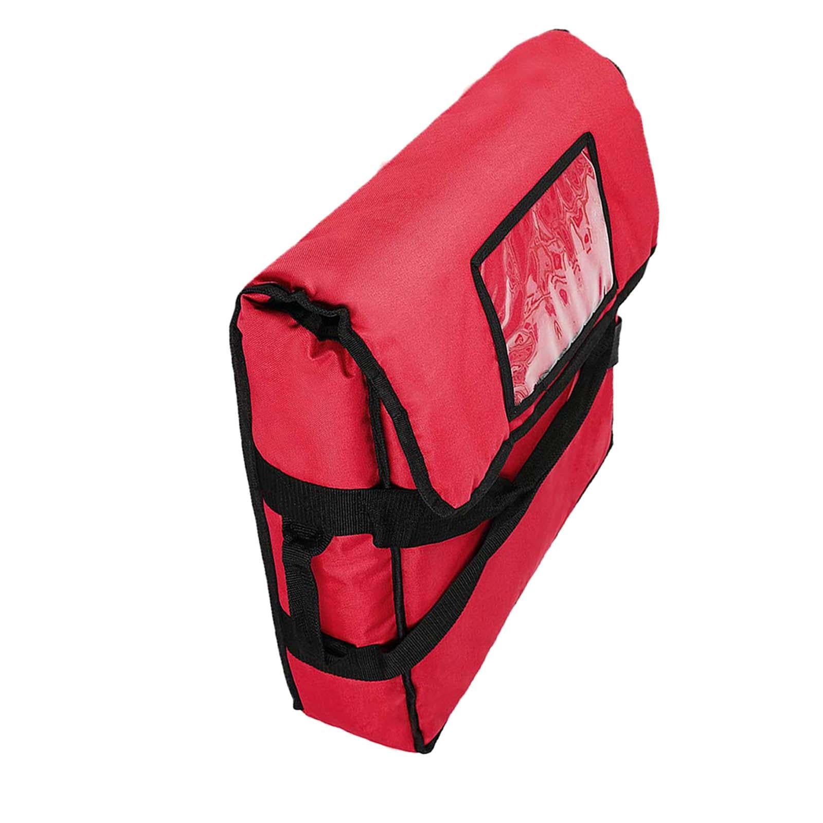 Pizza Develivey Bag Delivery Insulation Bag for Professional Catering Travel Red 50x50x16cm