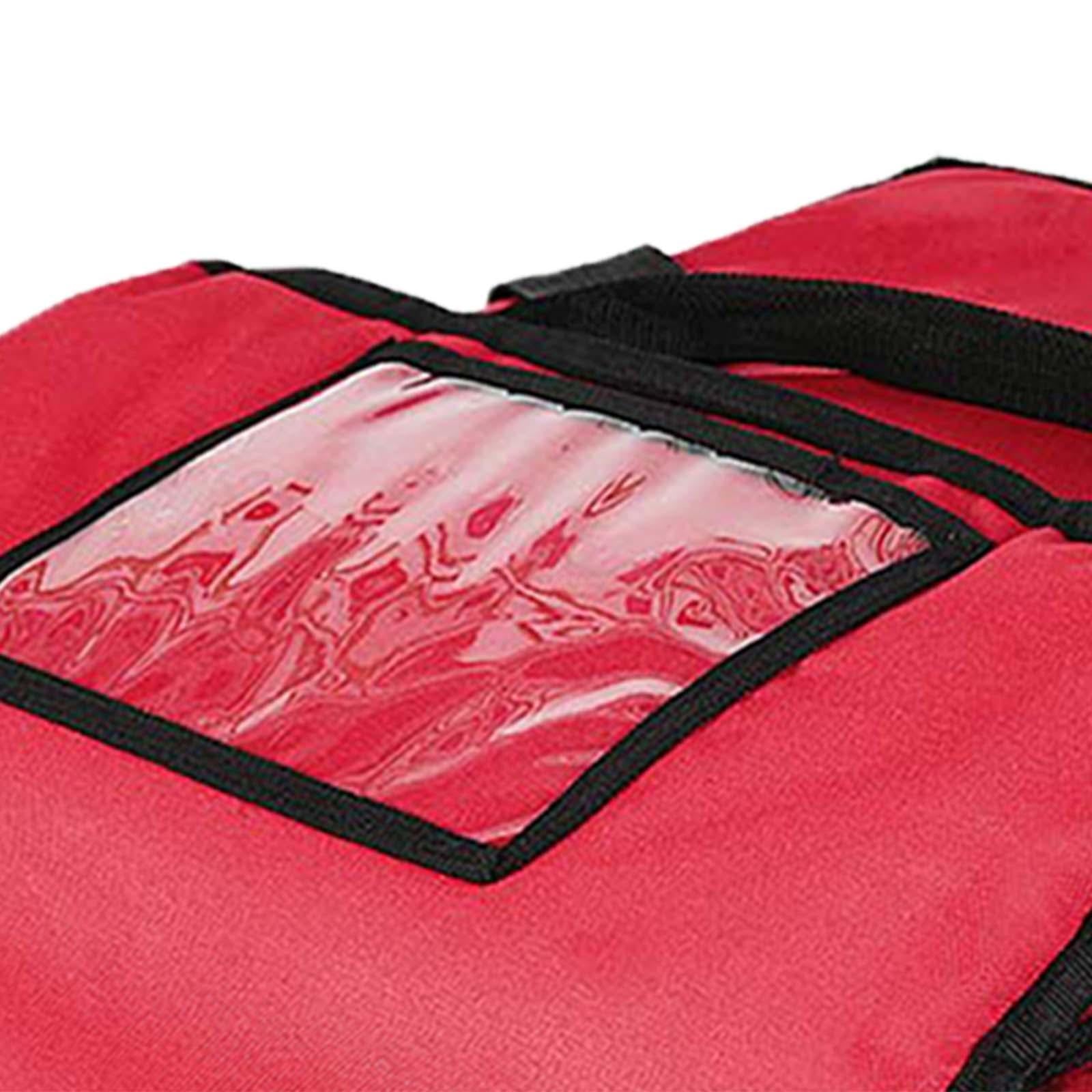 Pizza Develivey Bag Delivery Insulation Bag for Professional Catering Travel Red 50x50x25cm