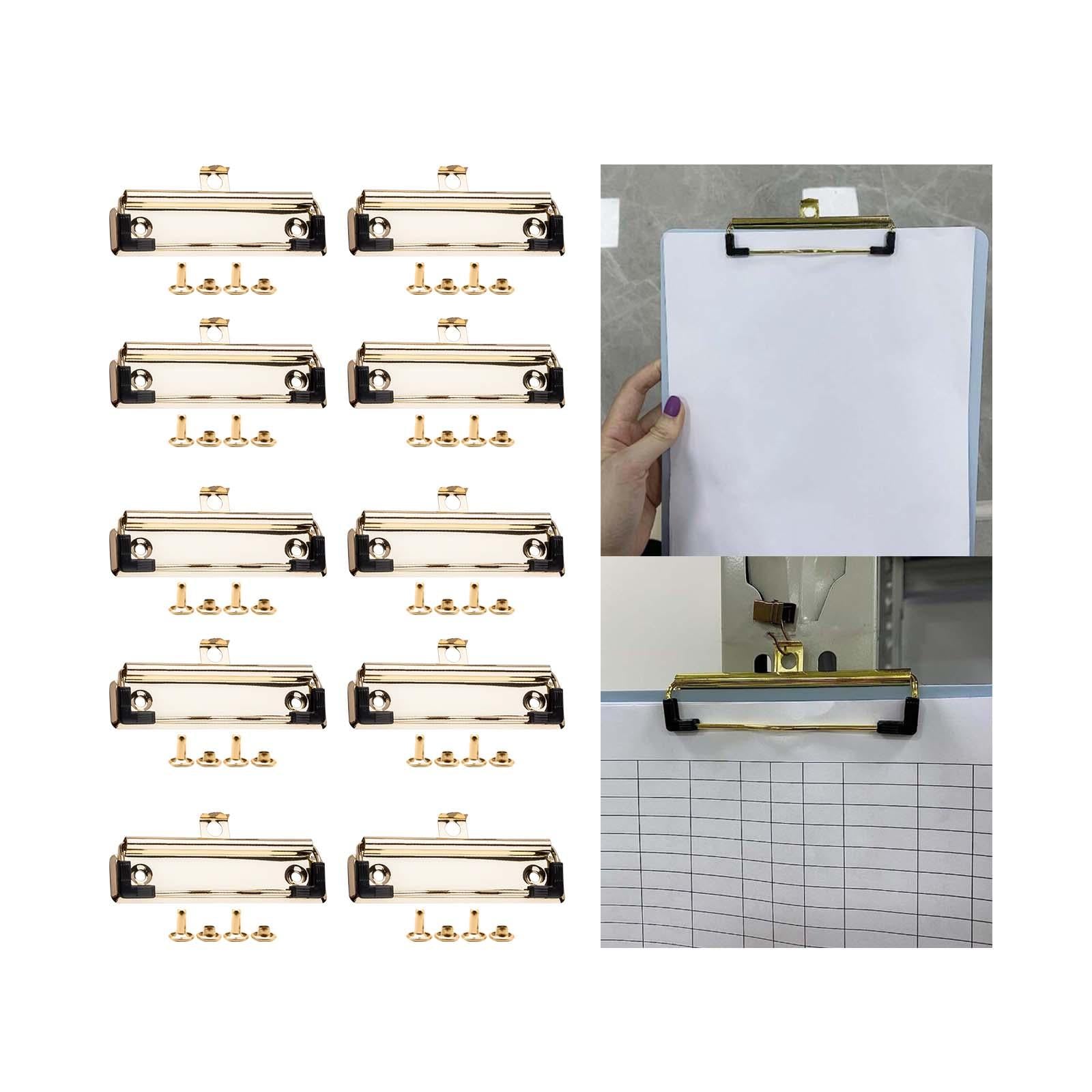 Hardboard Clips Hardware Stationery Supplies Metal Document File Board Clips
