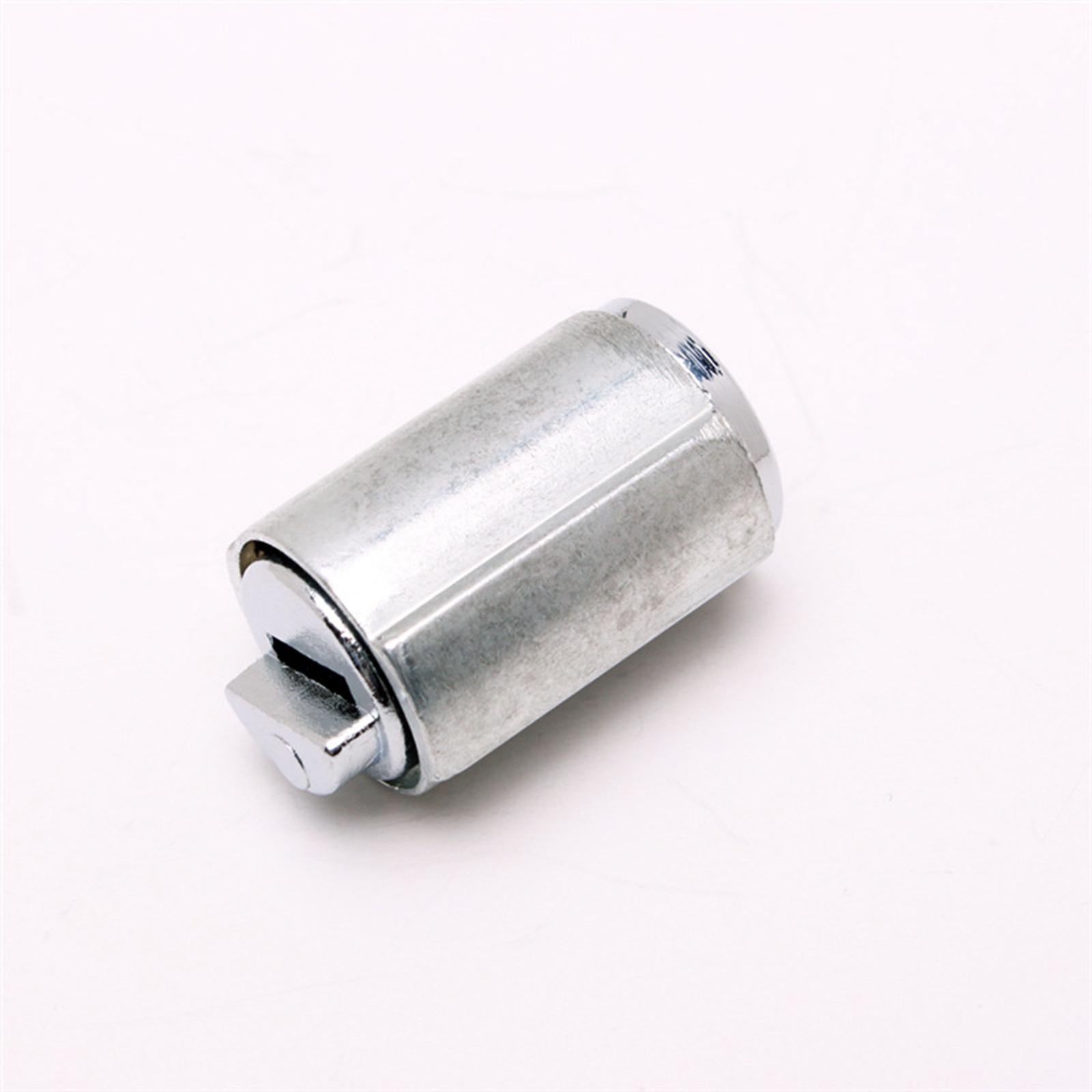 Cabinet Lock with Keys Refrigerator Lock Hasp Lock Cylinder Lock with 2 Keys