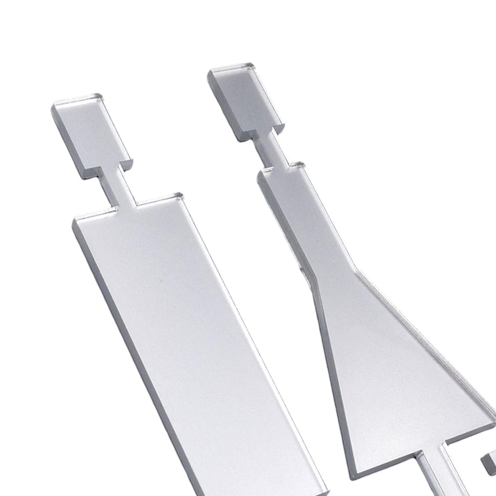 Bathroom Door Signage Decor Simple Restroom Signage for Commercial Bar Store Silver