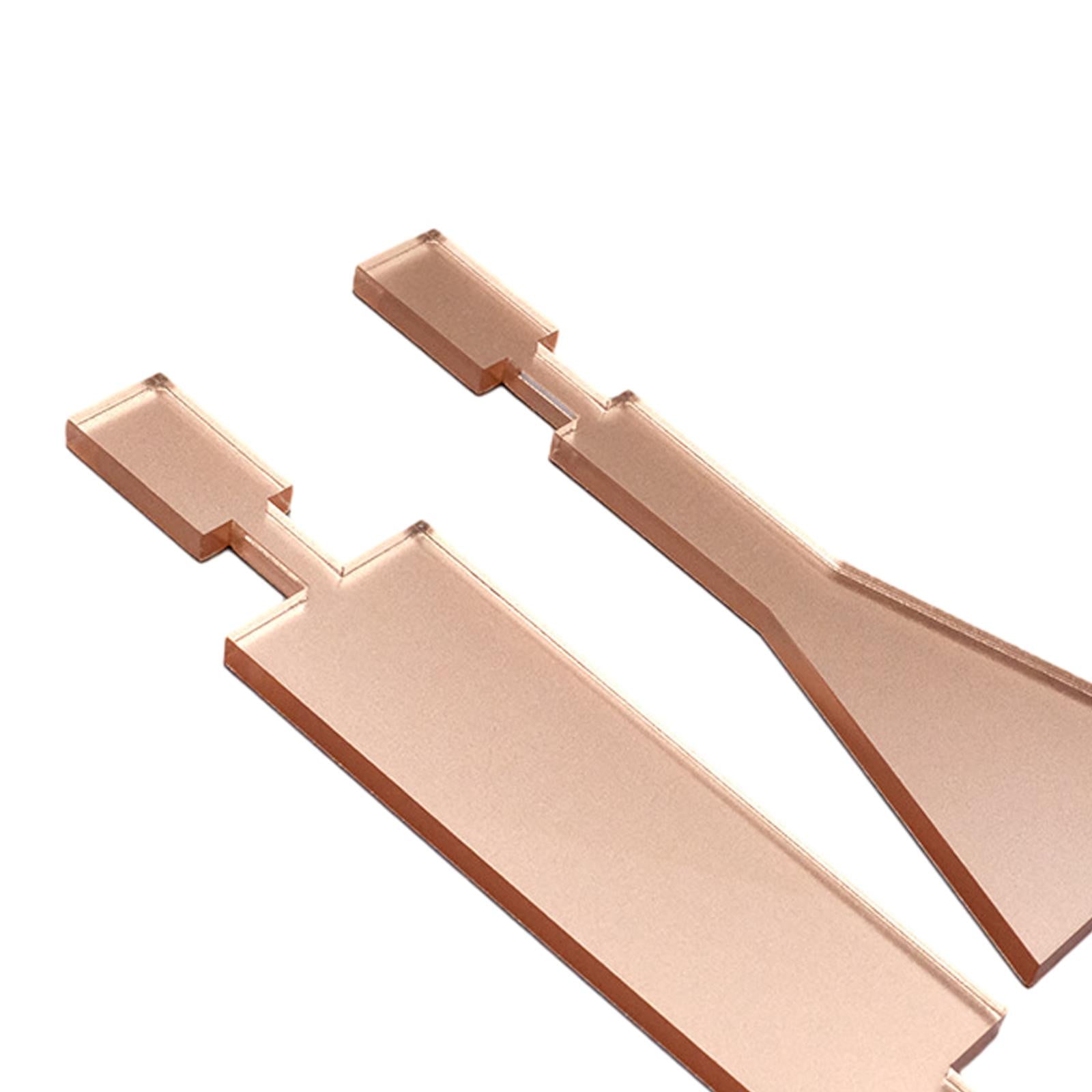 Bathroom Door Signage Decor Simple Restroom Signage for Commercial Bar Store Rose Gold