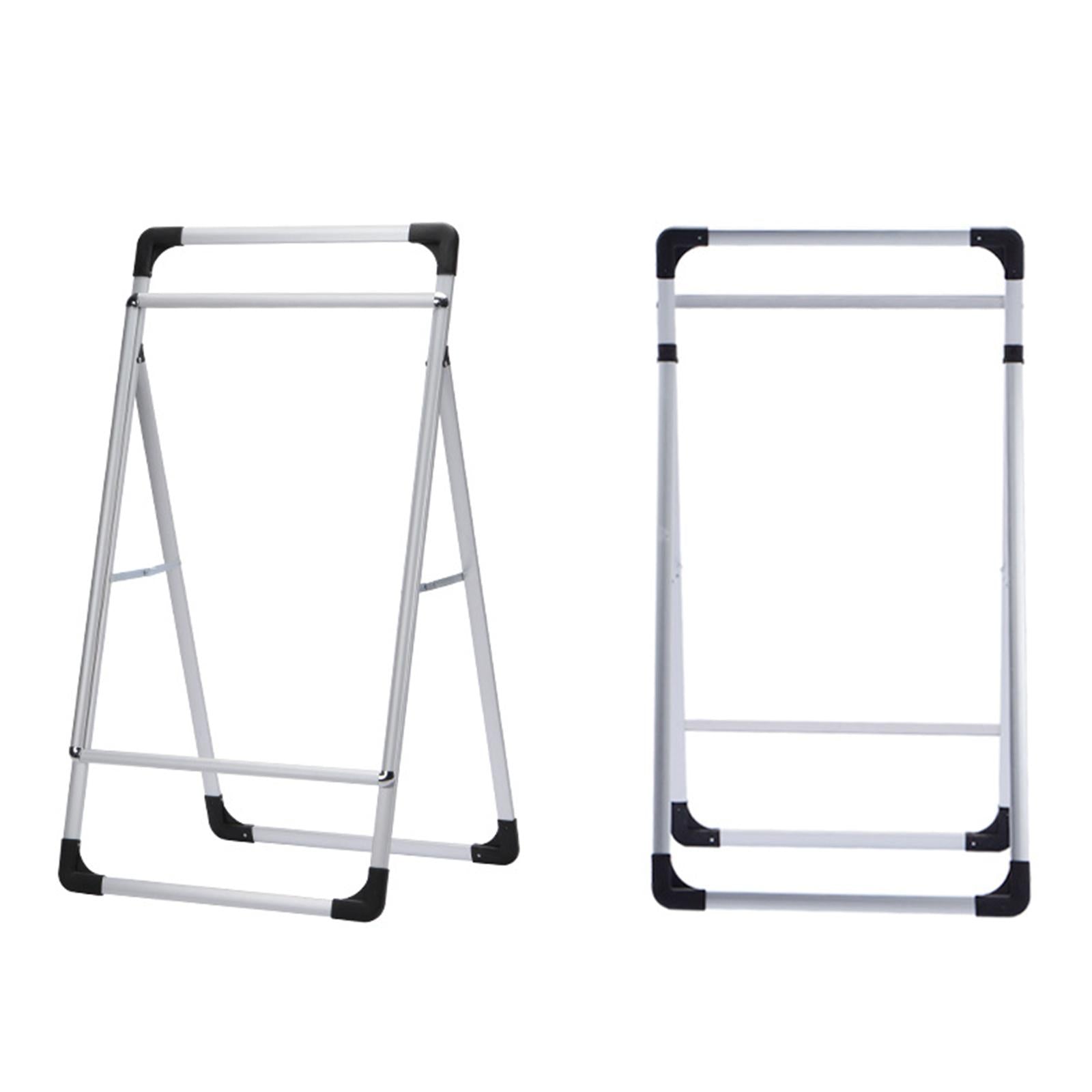 Sidewalks Poster Stand Metal Outdoor Sign Holder for Restaurant Markets 80cm