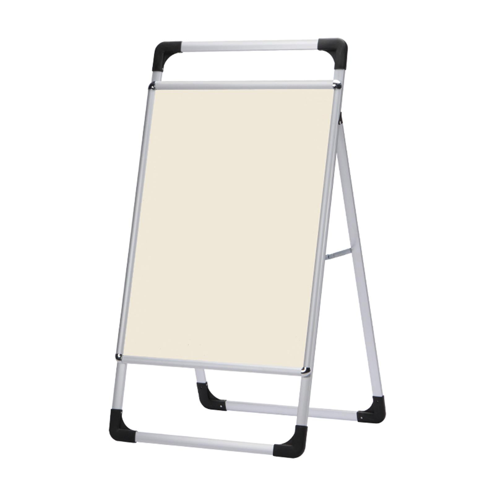 Sidewalks Poster Stand Metal Outdoor Sign Holder for Restaurant Markets 90cm