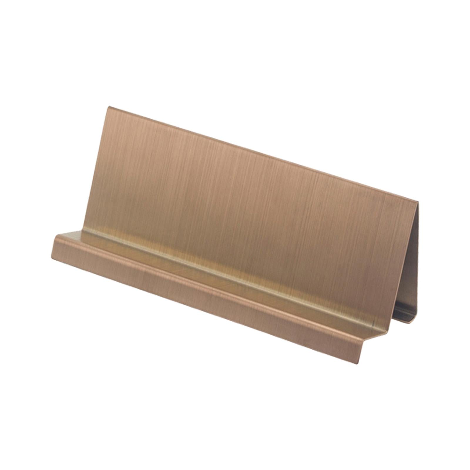 Wallet Display Stand Holder Simple Storage Shelf for Home Drawing Room Party Brown
