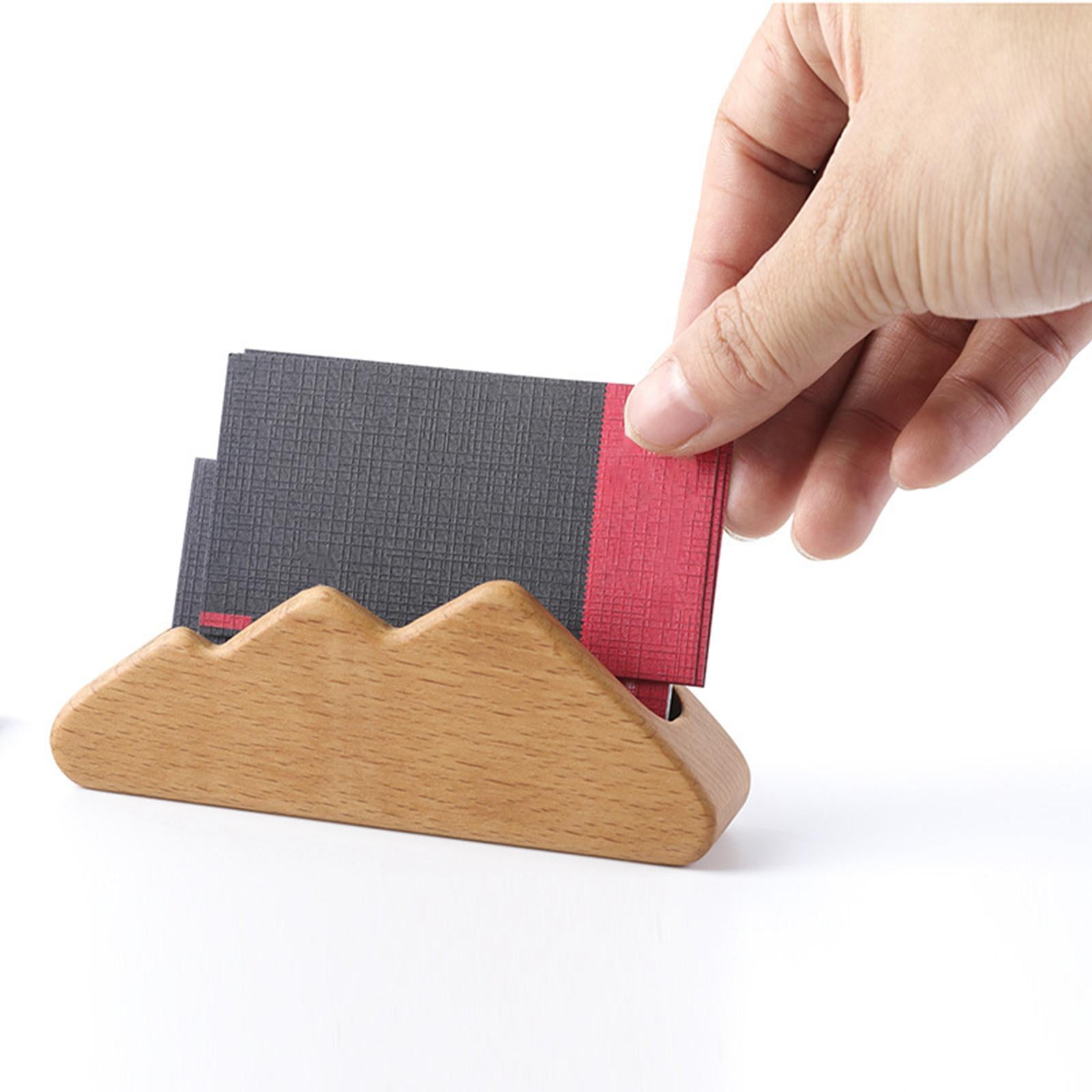 Business Card Holder Display Real Estate Agent Supplies for Business Desktop