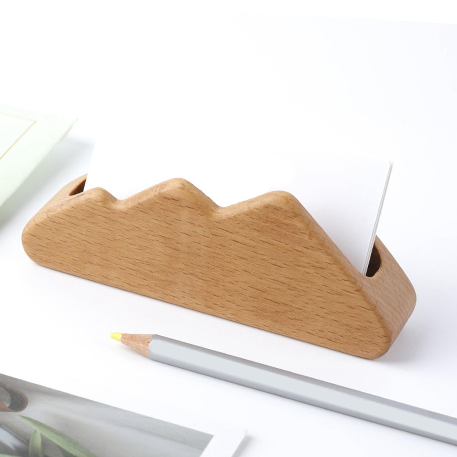 Business Card Holder Display Real Estate Agent Supplies for Business Desktop