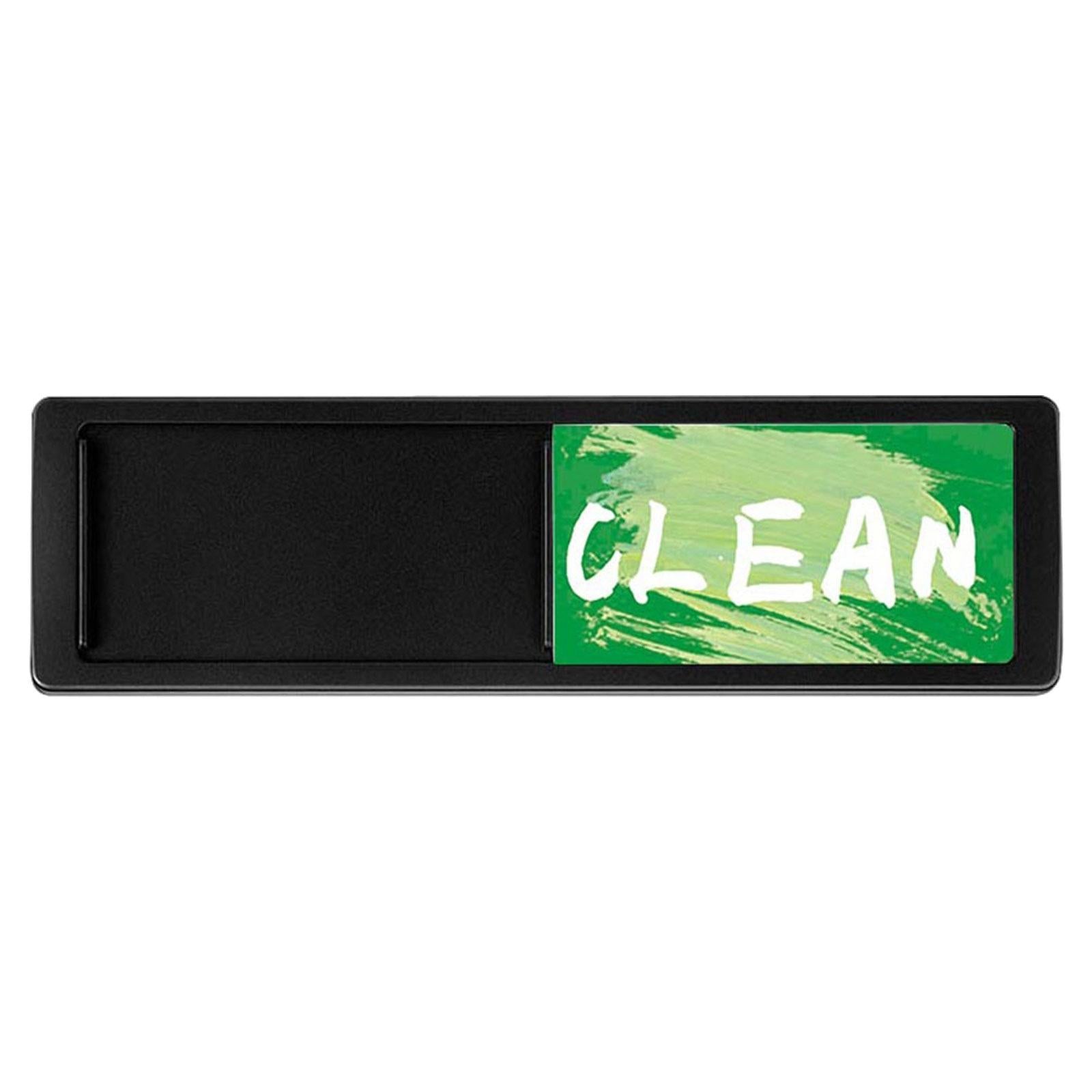 Dishwasher Clean Dirty Sign Stylish for Washing Machine Apartment Dishwasher Black