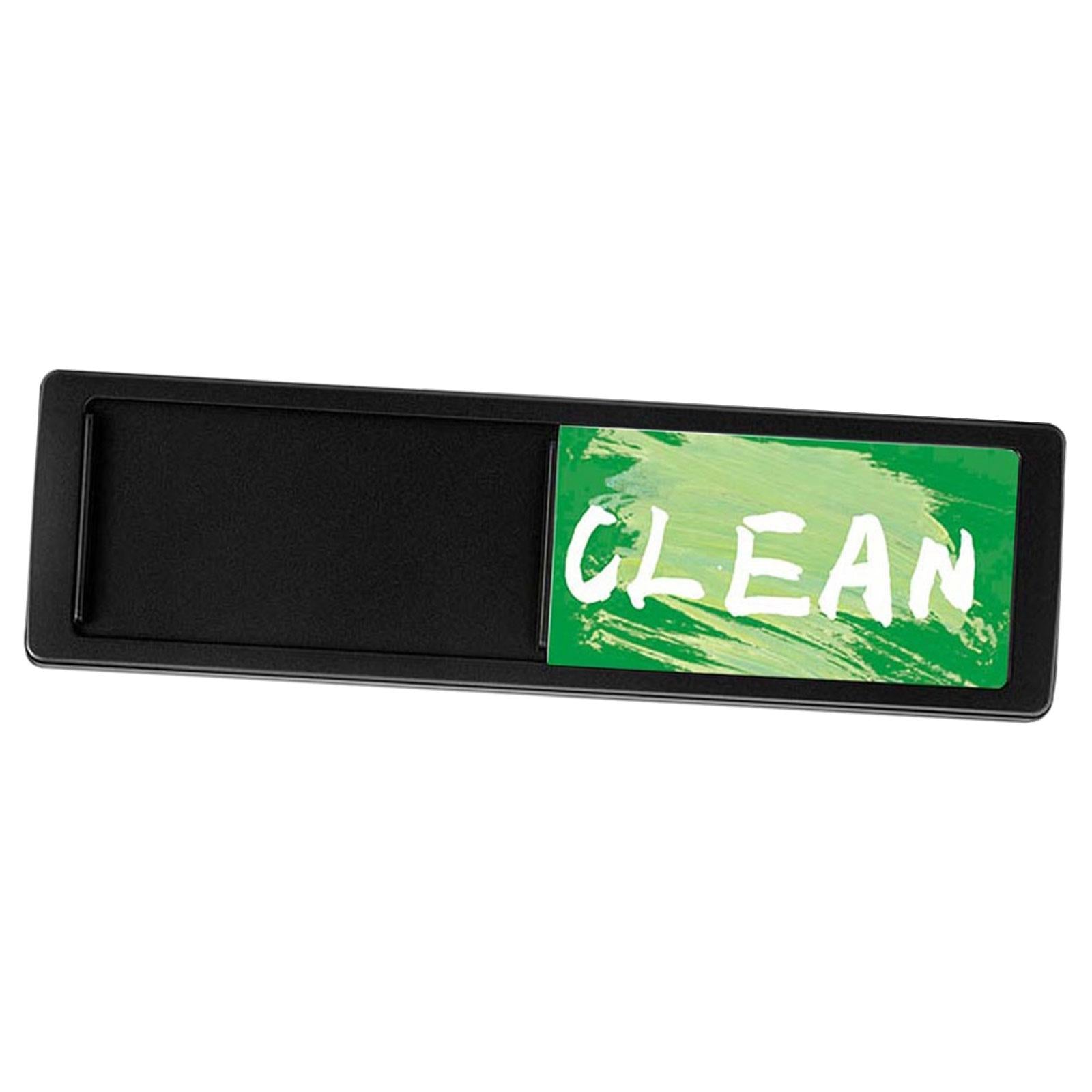 Dishwasher Clean Dirty Sign Stylish for Washing Machine Apartment Dishwasher Black