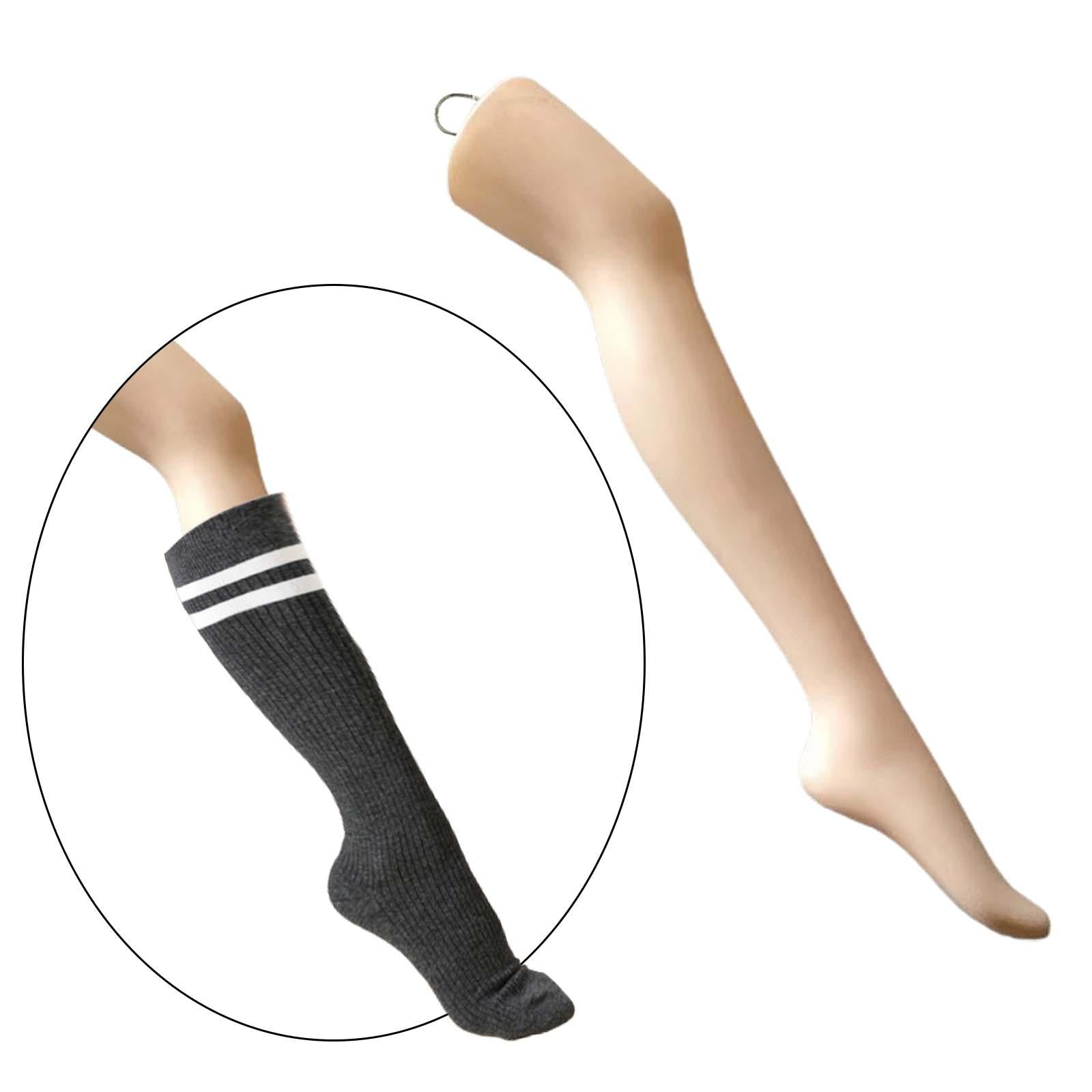 Foot Sock Display Model Durable Display Mannequin Leg for Window Shop Retail