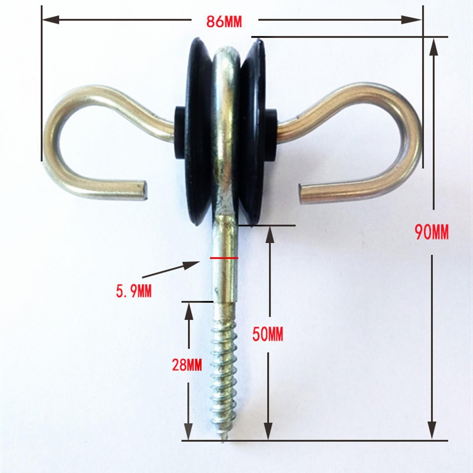 10Pcs Electric Fence Insulator Grid System Accessories Fence Wire Insulators