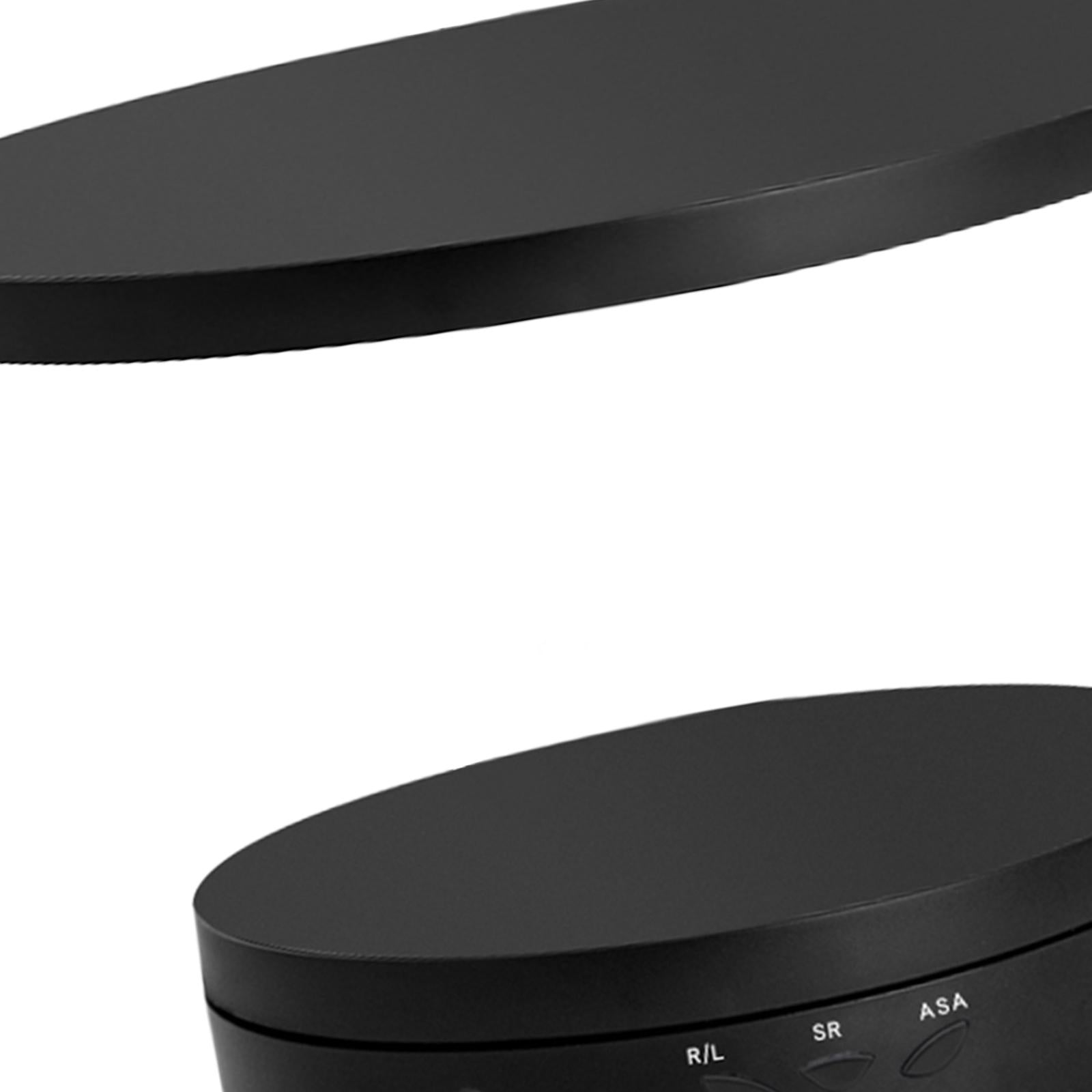 360 Degree Motorized Turntable Display Stand for Model Product Display Black