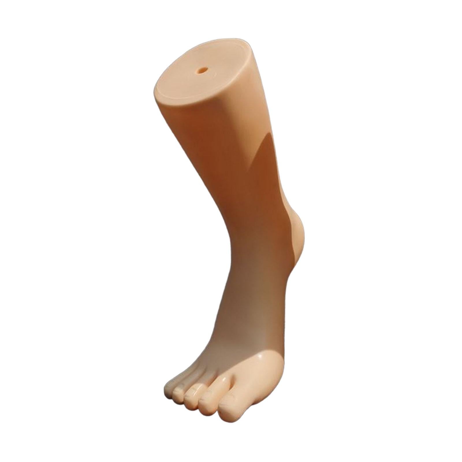Mannequin Feet Model Shoes Displays Model Sock Display for Shop Socks Chains skin color right