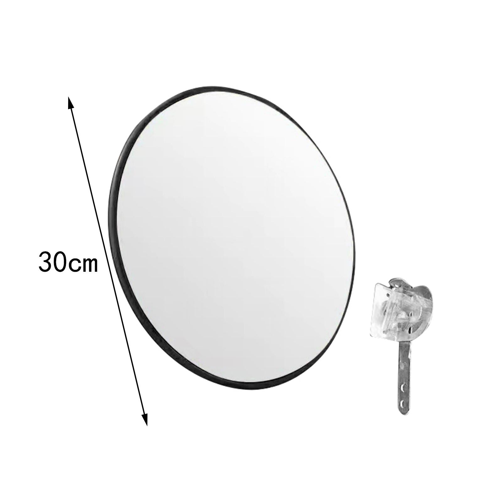 Convex Mirror Safety Curved Safety Mirror Warehouse Wide Angle Corner Mirror 30cm outdoor