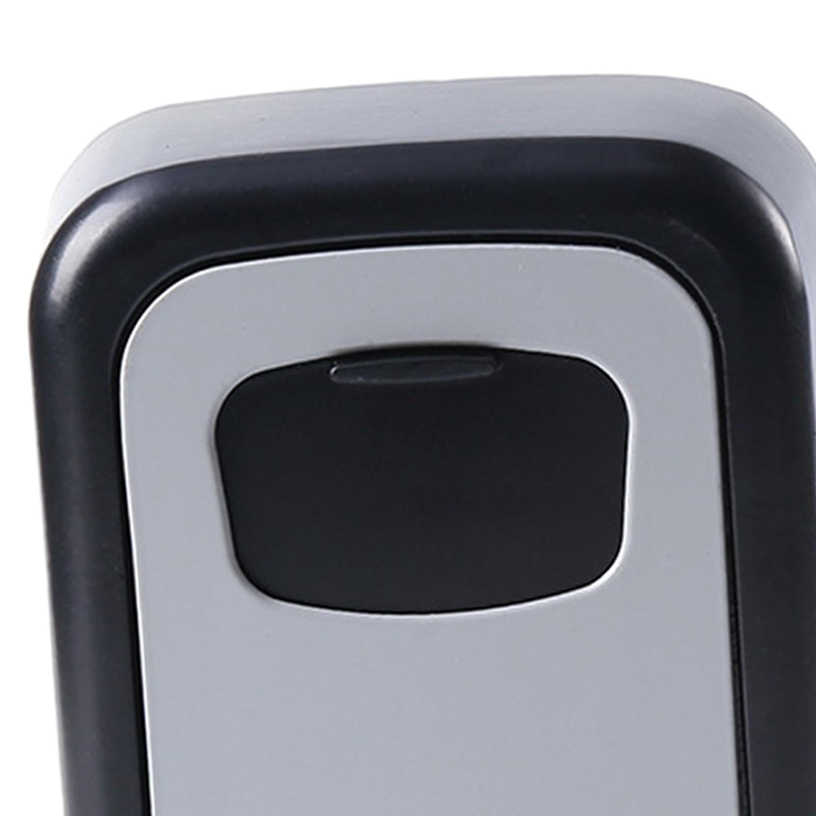Key Cabinet Organizer Wall Mounted Key Lock Box for Digital Realtors Outside Gray