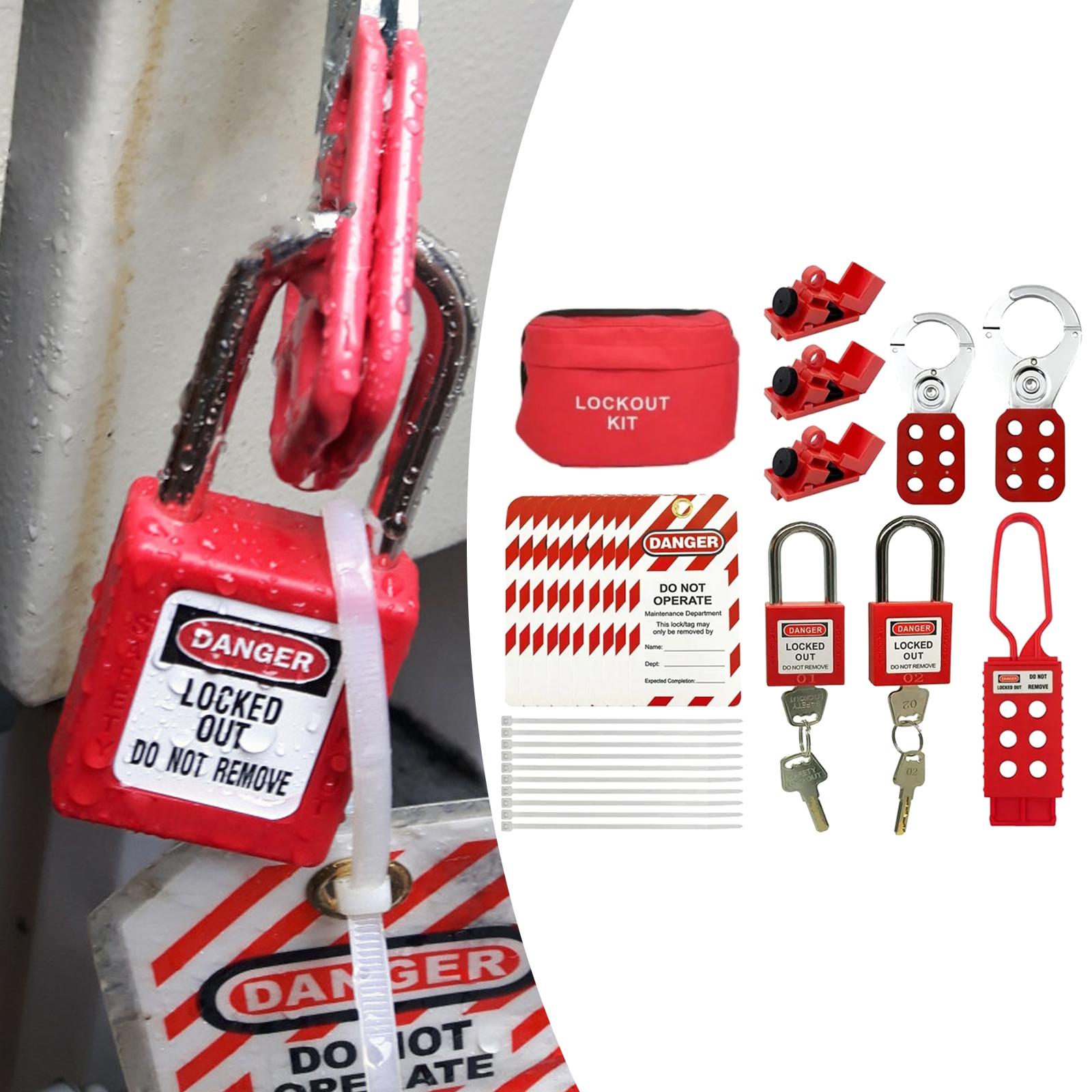 29x Electrical Tag Out Kits for Lock Stations Air Source Switch