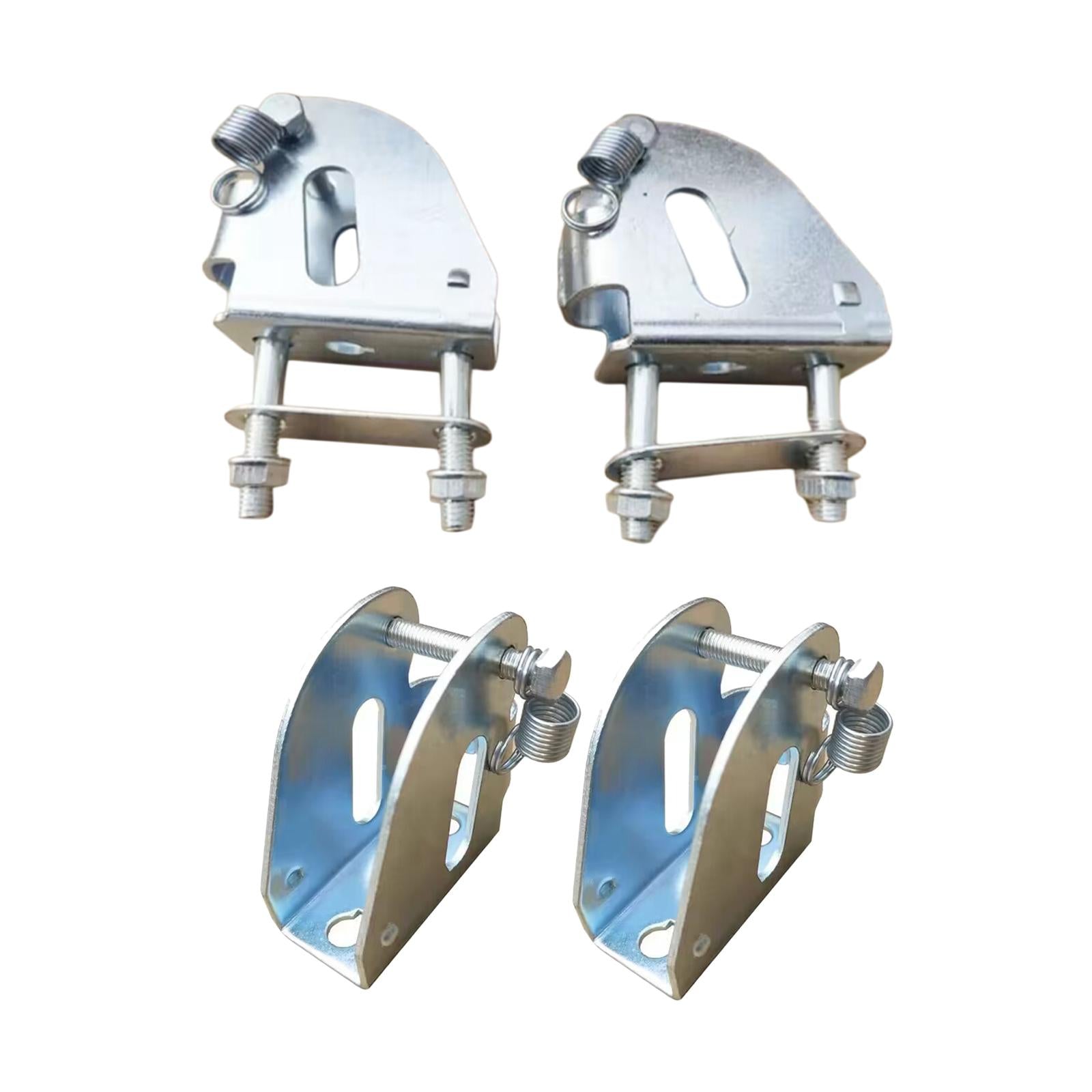 Foldable Push Hand Cart Base Hinge Sturdy for Rolling Trolley Cart Parts Accs Without Screws